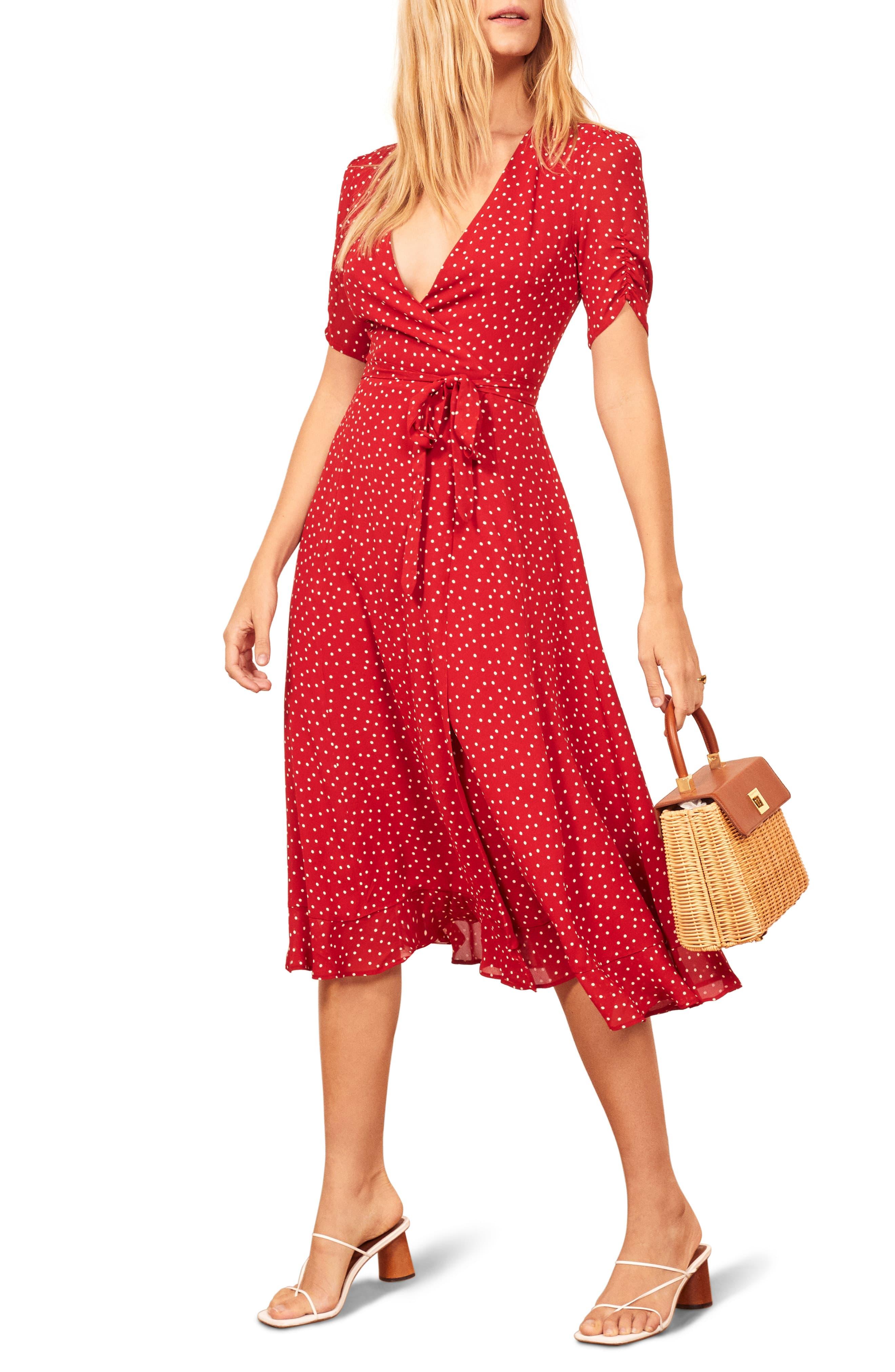 reformation napa dress