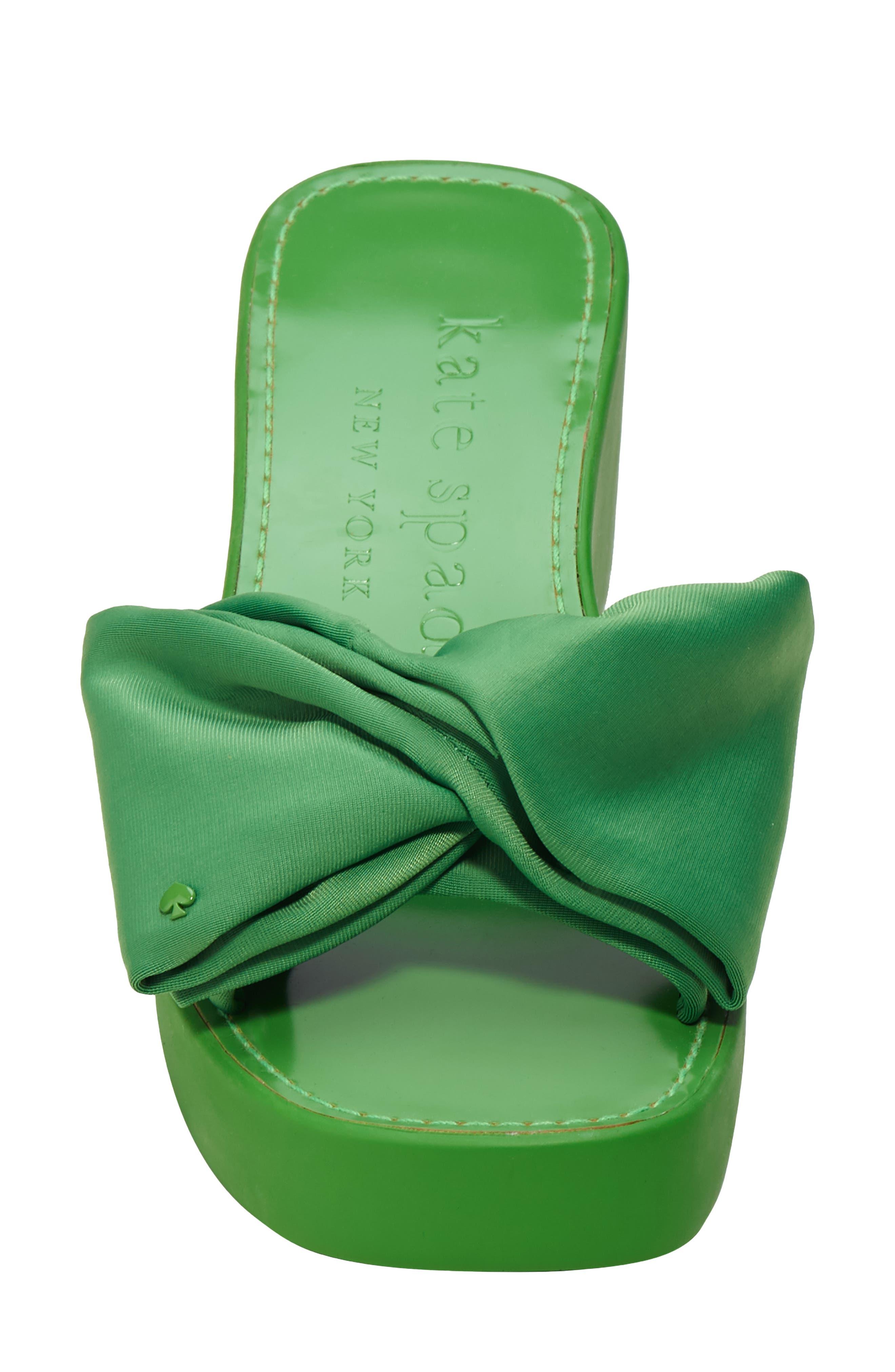 Kate spade green on sale sandals