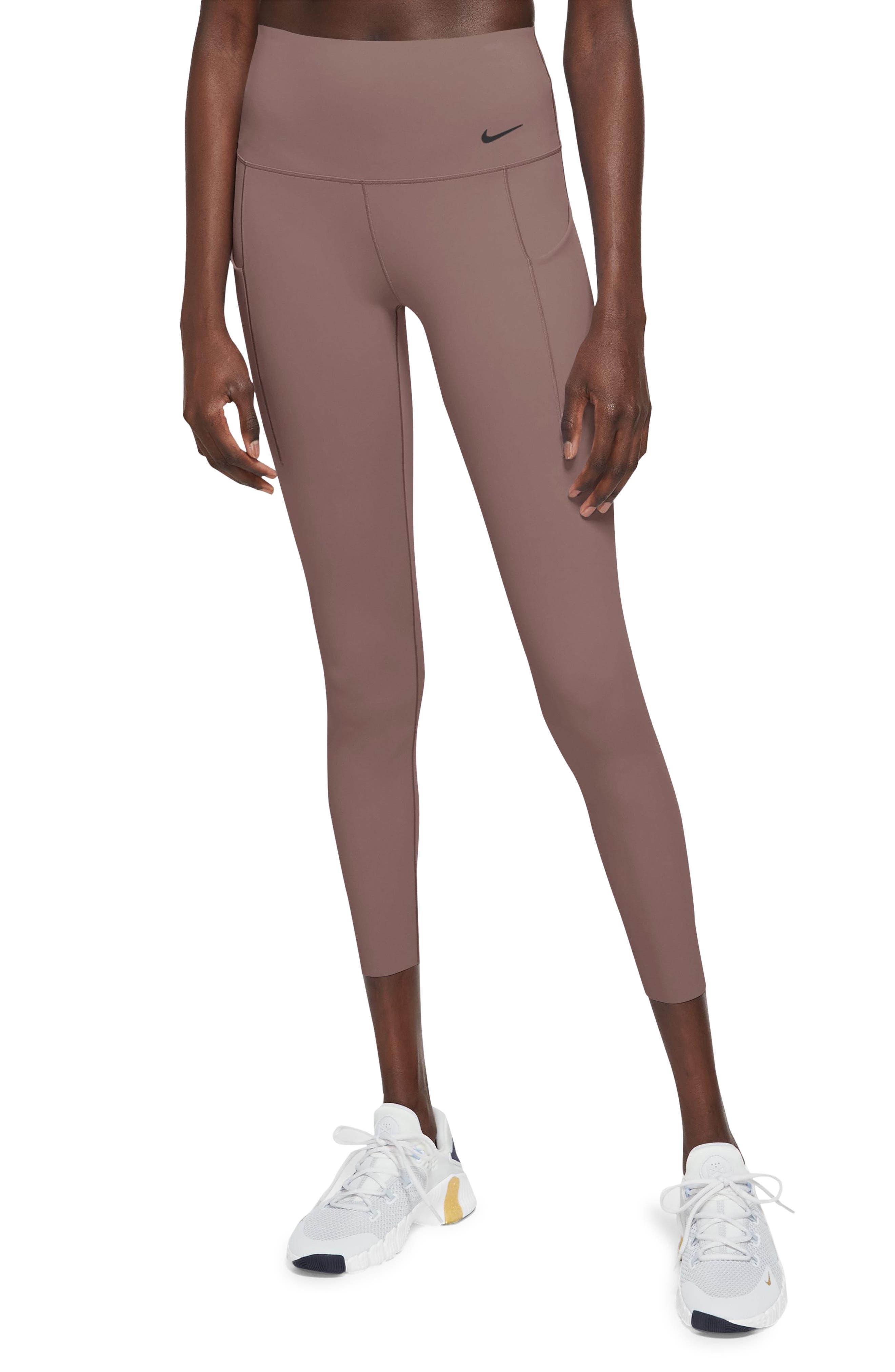 smokey mauve nike leggings