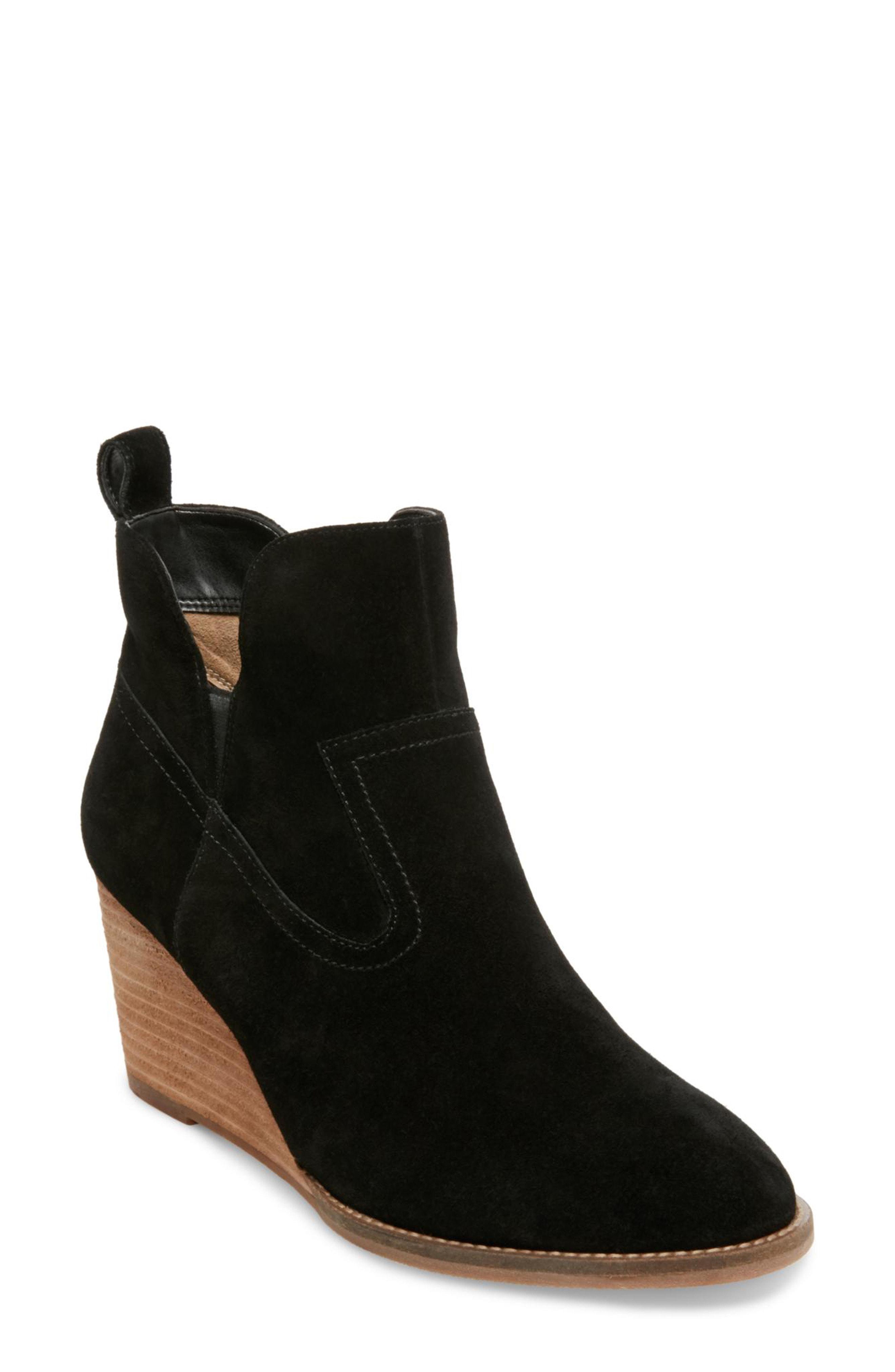 Blondo irving waterproof wedge bootie Clearance