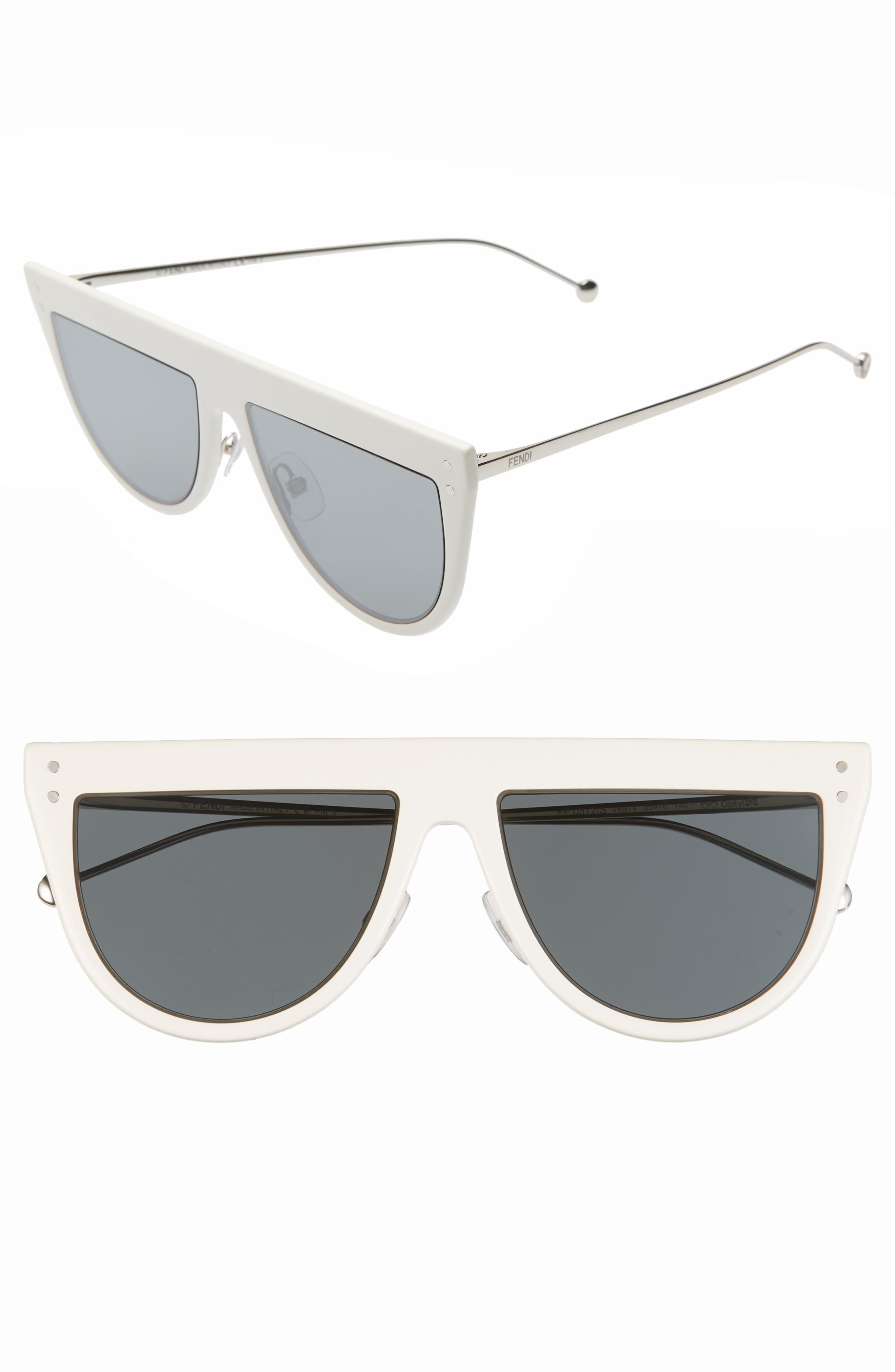 fendi flat top sunglasses