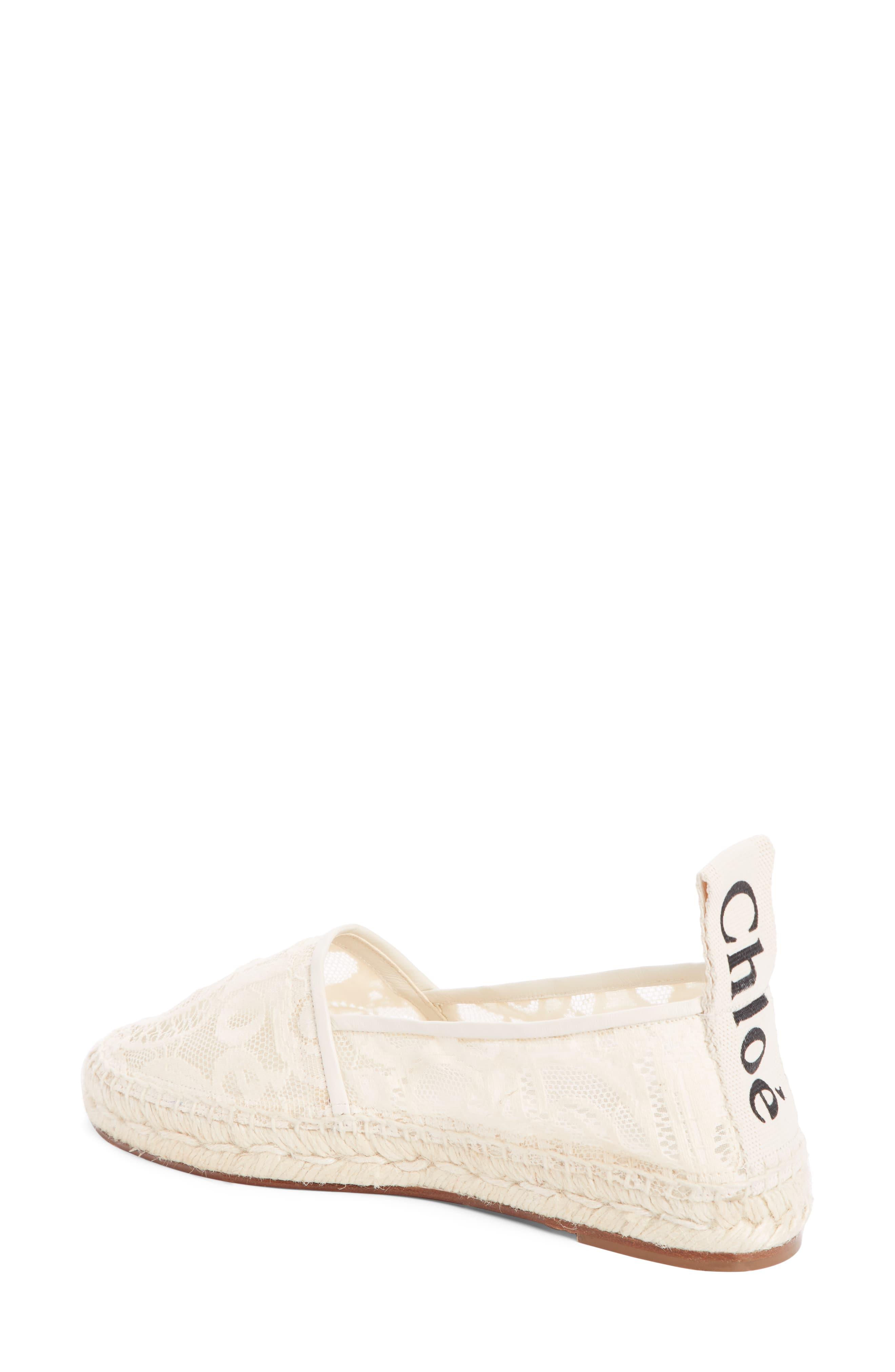 chloe lace espadrilles