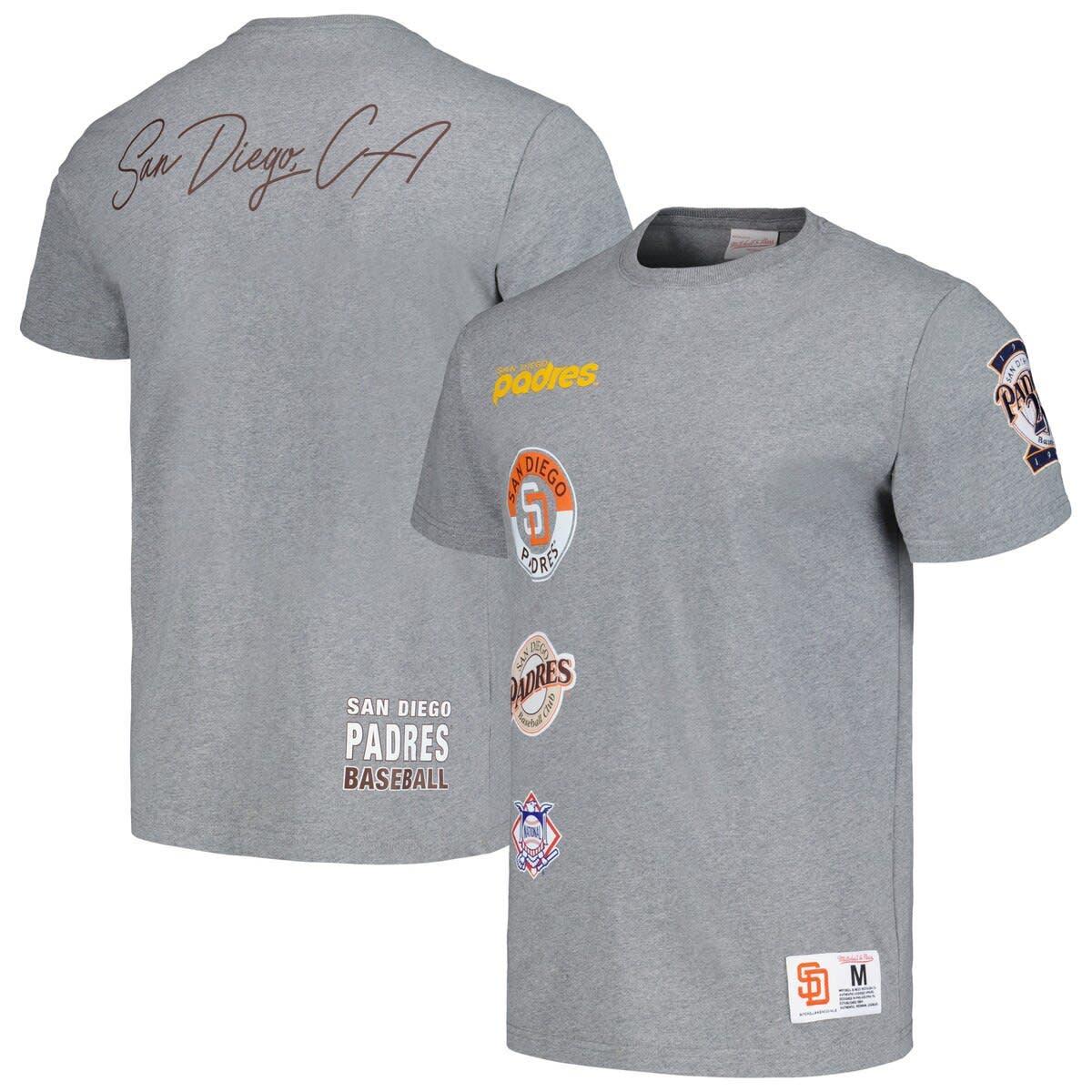 Mitchell & Ness San Diego Padres Cooperstown Collection City Collection T- shirt At Nordstrom in Gray for Men