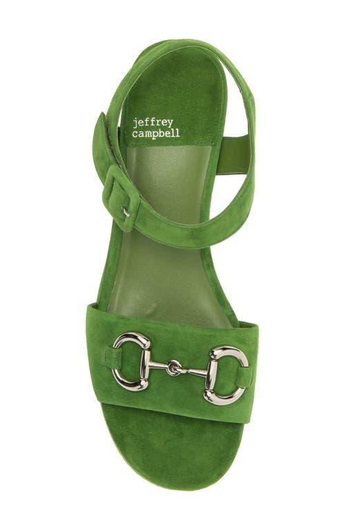 Jeffrey Campbell Timeless Platform Sandal in Green Lyst