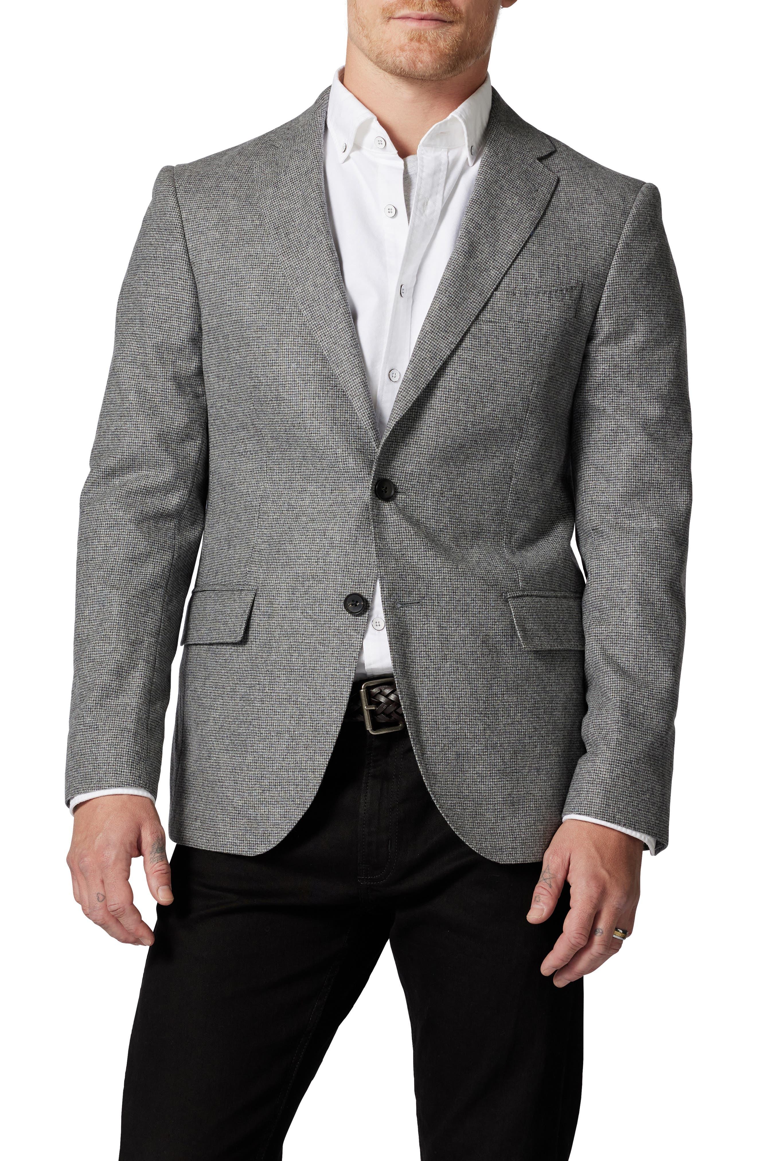 Rodd & Gunn Woodleigh Microhoundstooth Wool Blend Sport Coat in Gray for  Men | Lyst
