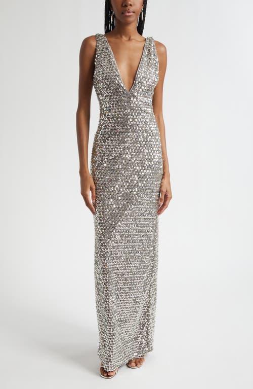 ramy brook silver sequin dress Annabelle Sequin Fringe Mini Dress in platinum fringe