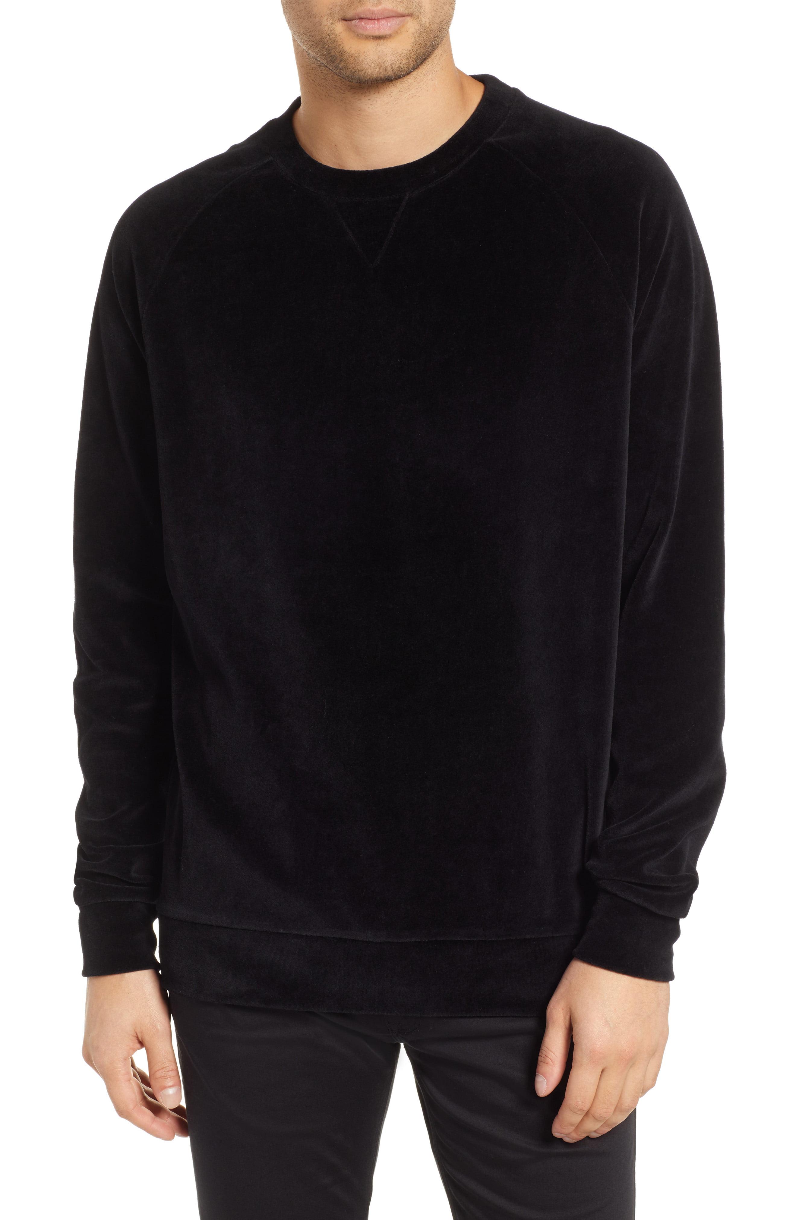 velvet crewneck