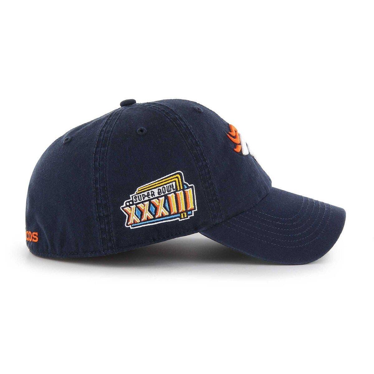 Men's '47 Navy Houston Astros Sure Shot Classic Franchise Fitted Hat