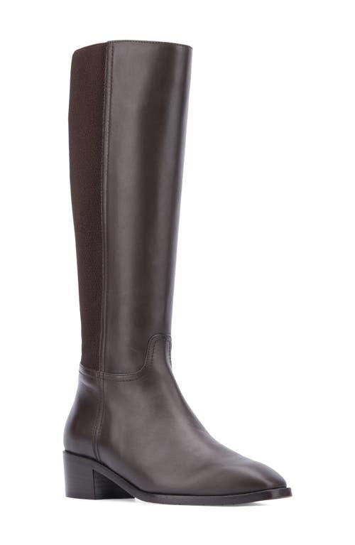 Aquatalia Ricarda Weatherproof Knee High Boot in Brown Lyst