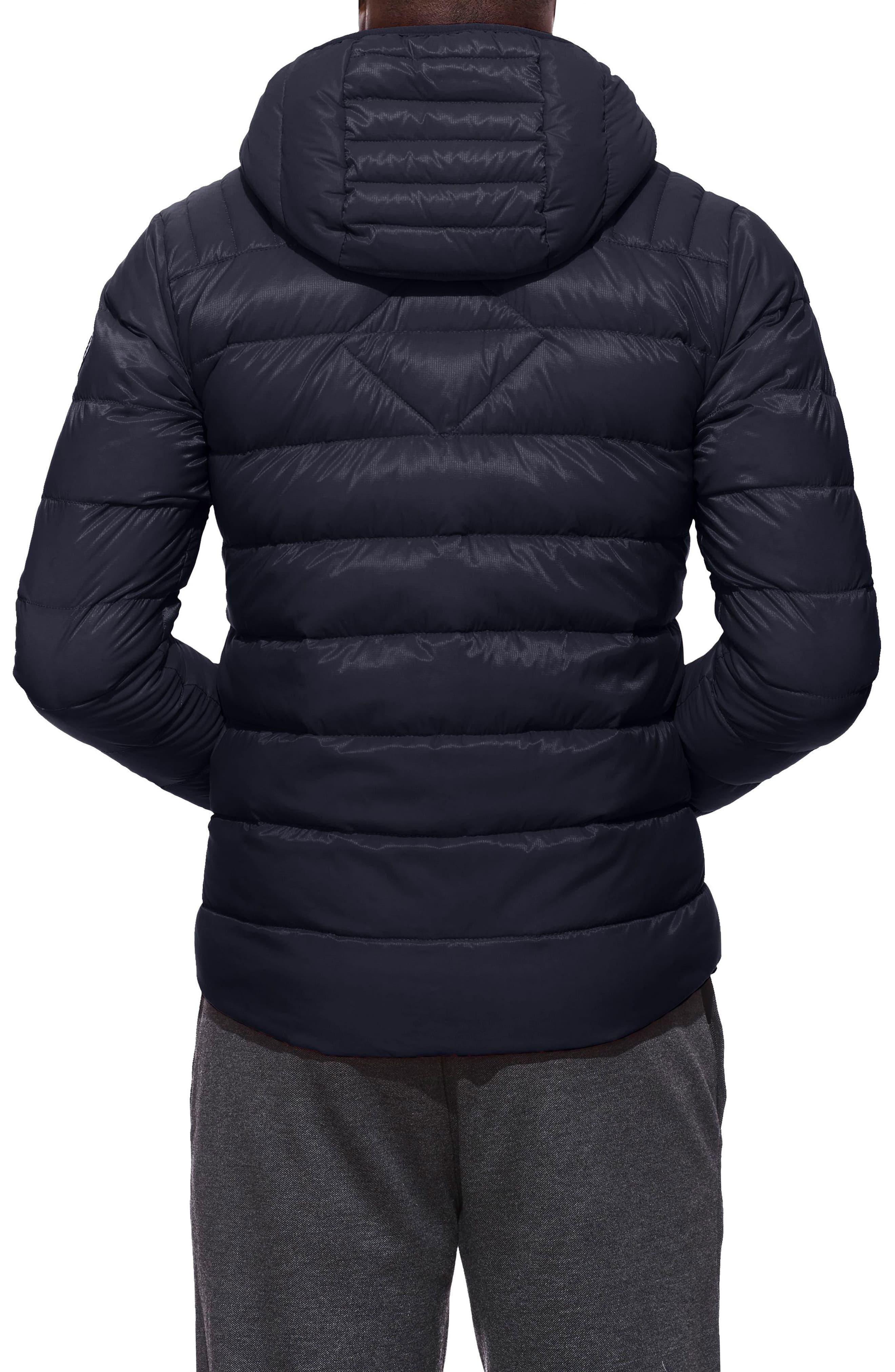 brookvale slim fit hooded down jacket