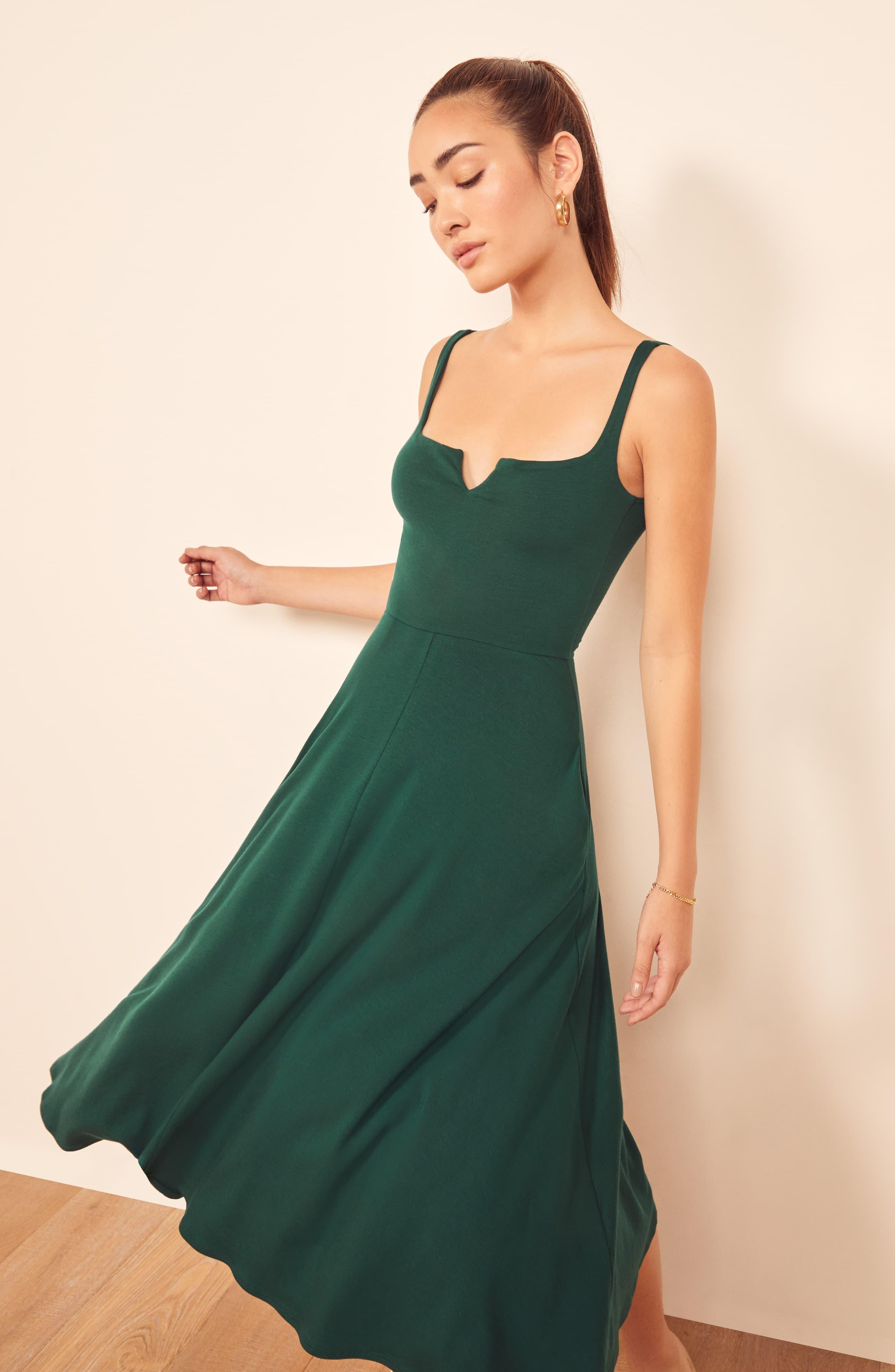 zarina notch neck dress