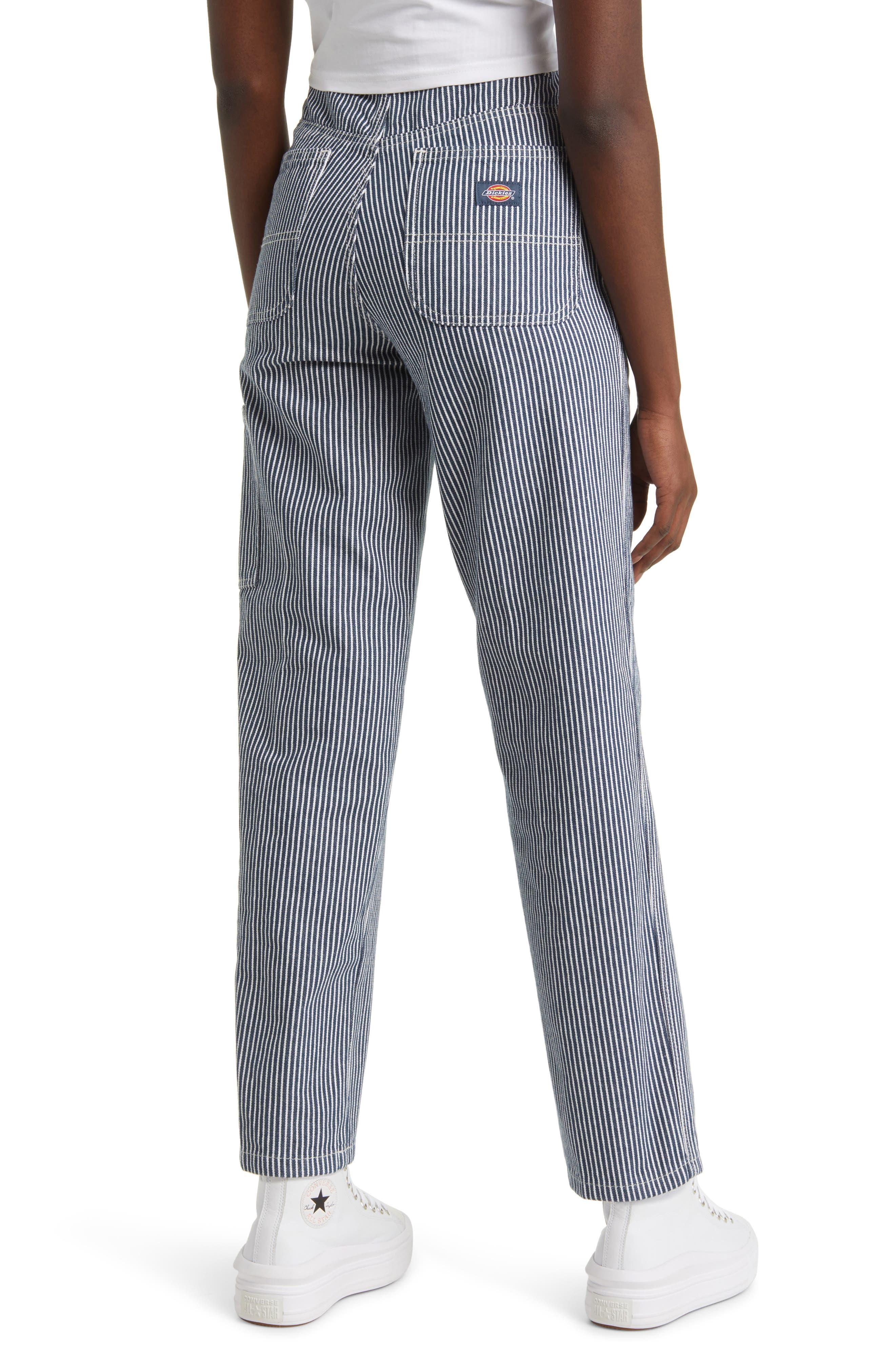 Dickies Hickory Stripe Cotton Twill Pants in Blue | Lyst