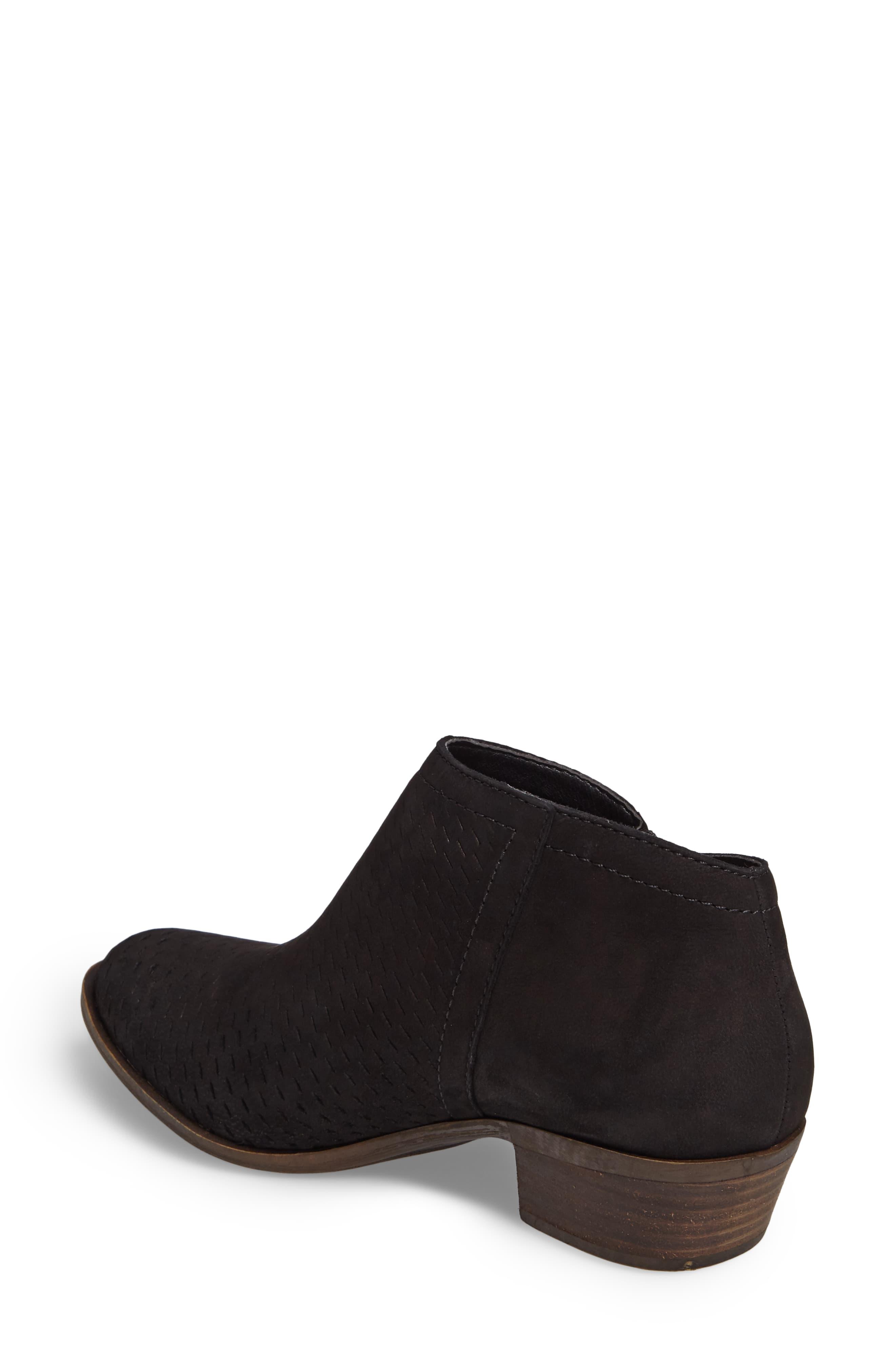 lucky brand booties black suede