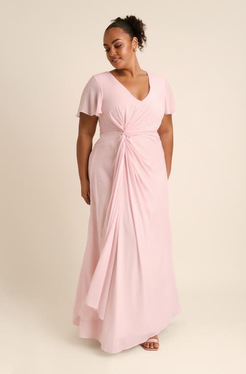 after six plus size bridesmaid dress Long Off The Shoulder Chiffon Plus Size Bridesmaid Dresses COCOMELODY CB0709PS, Mulberry