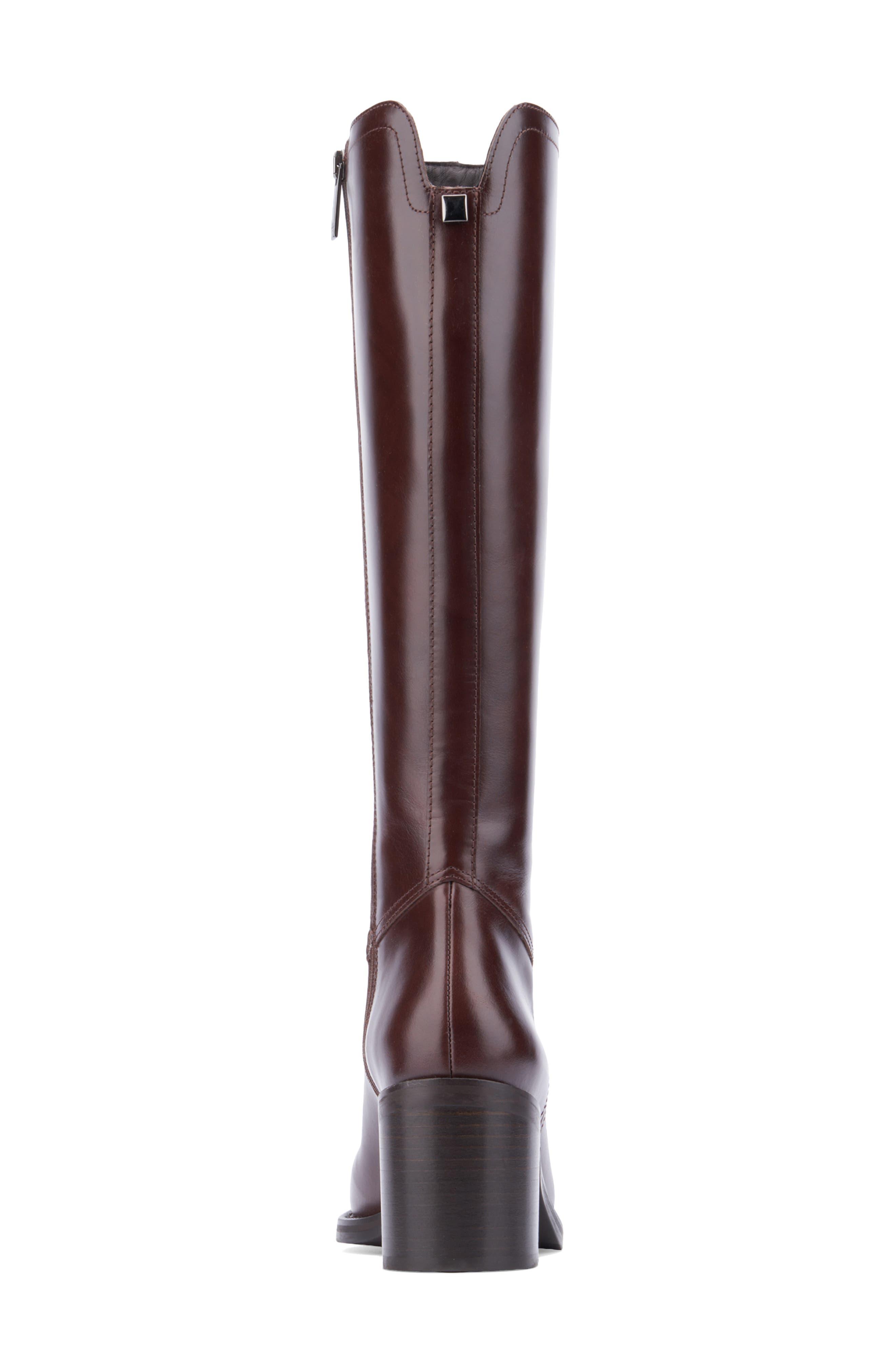 Aquatalia Josephina Knee High Boot in Brown Lyst