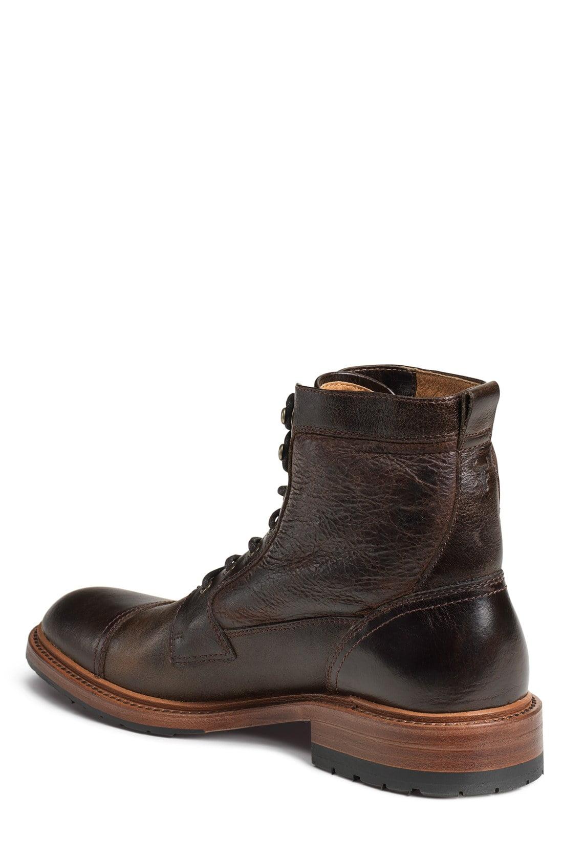 lowell cap toe boot