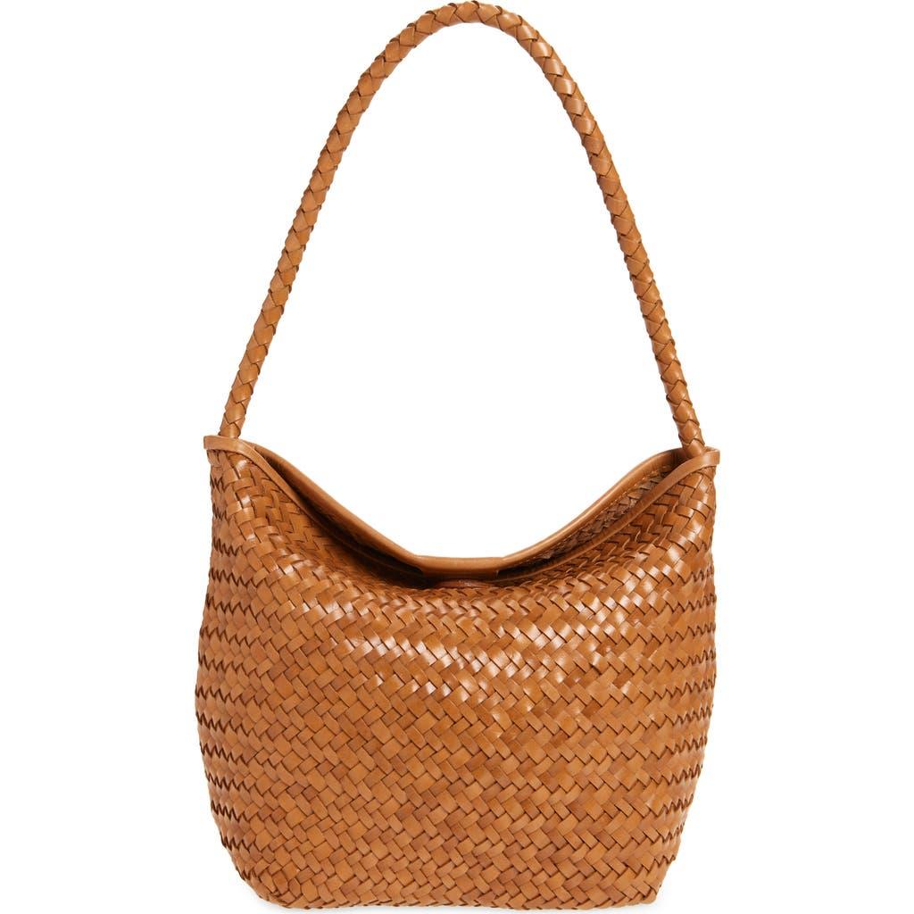 Madewell The Handwoven Leather Shoulder Bag in Brown Lyst