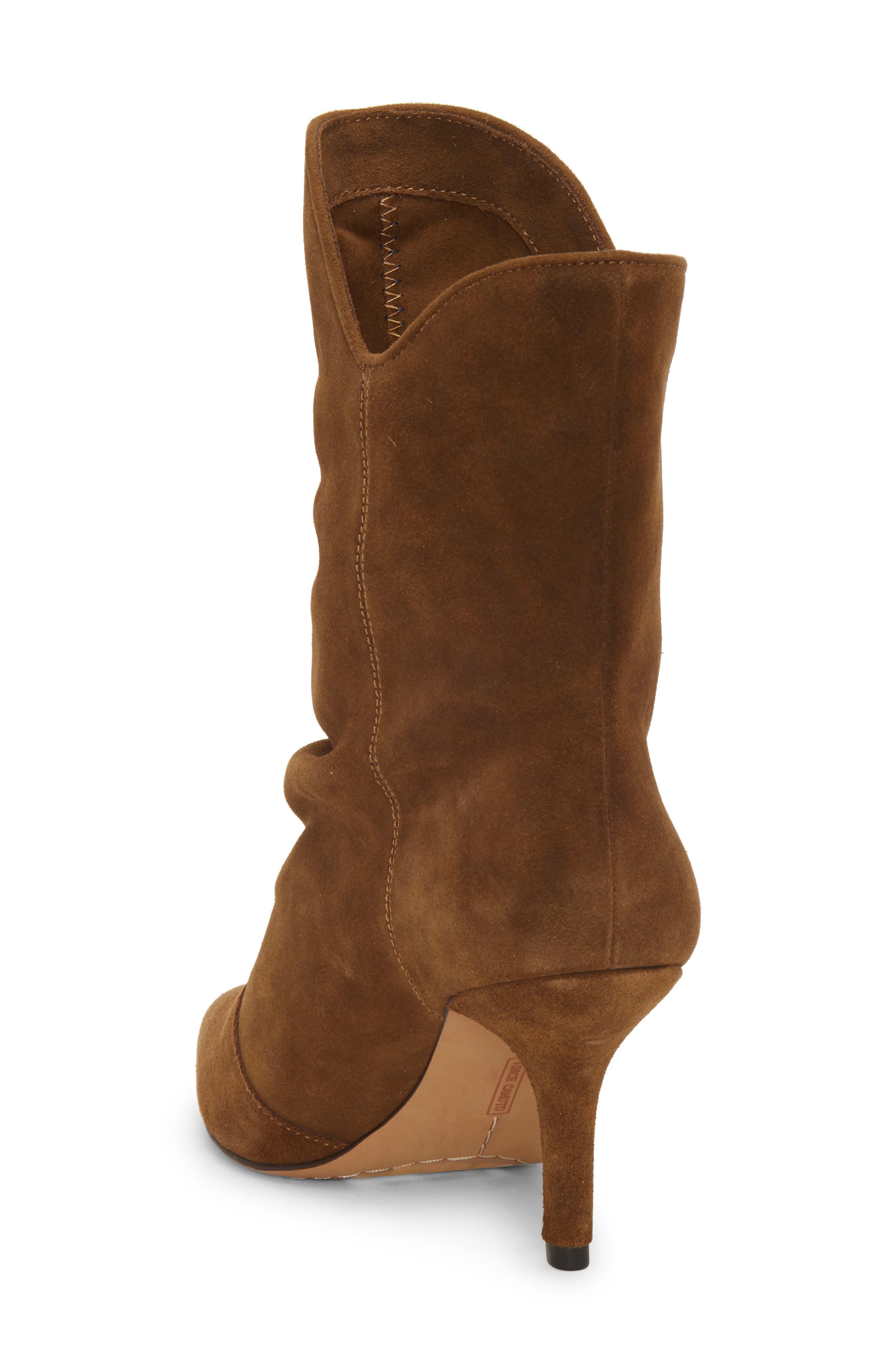 vince camuto brown booties