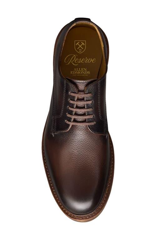 Allen Edmonds Noah Lugged Plain Toe Derby in Brown for Men | Lyst