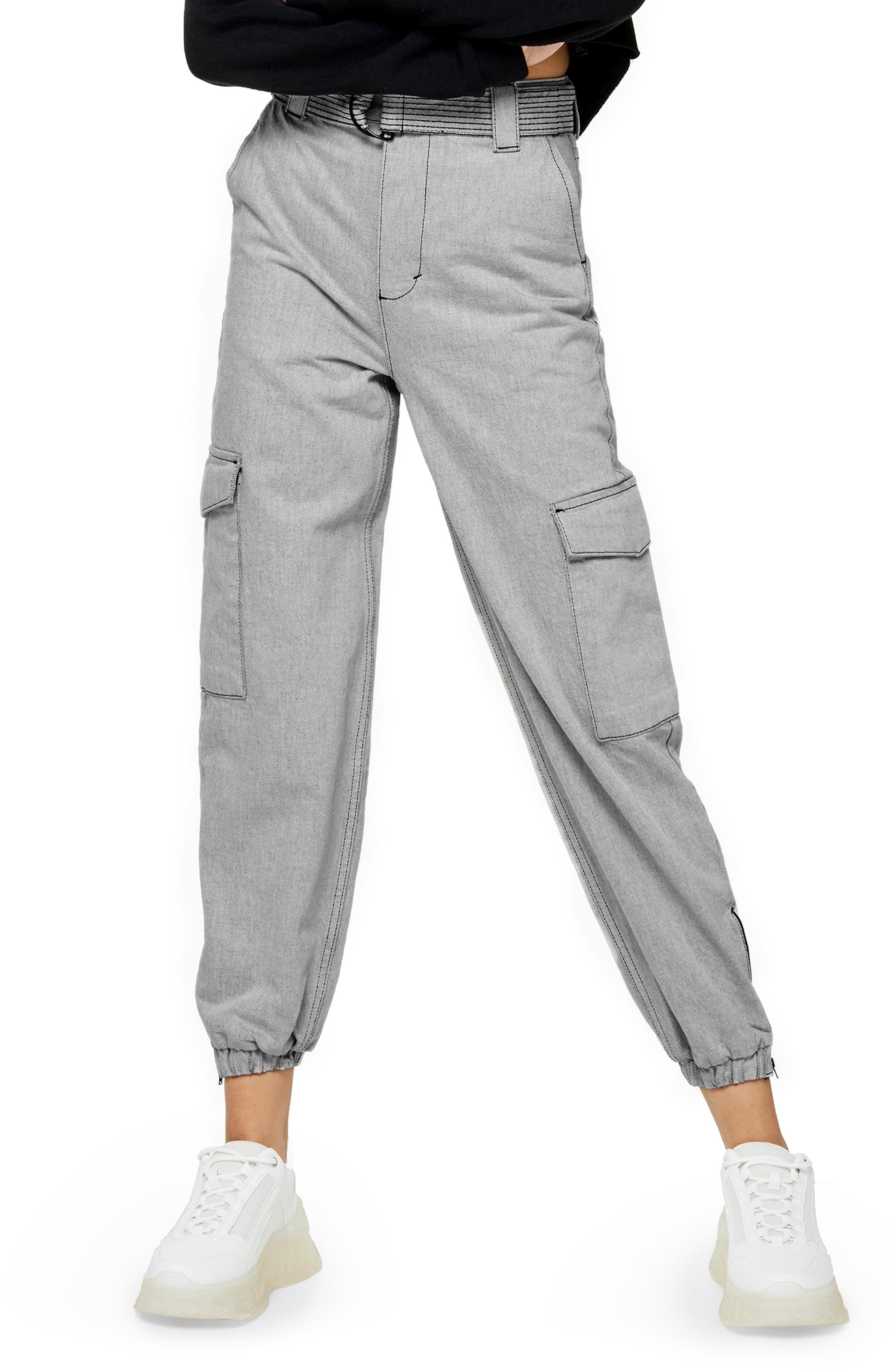 topshop cargo joggers