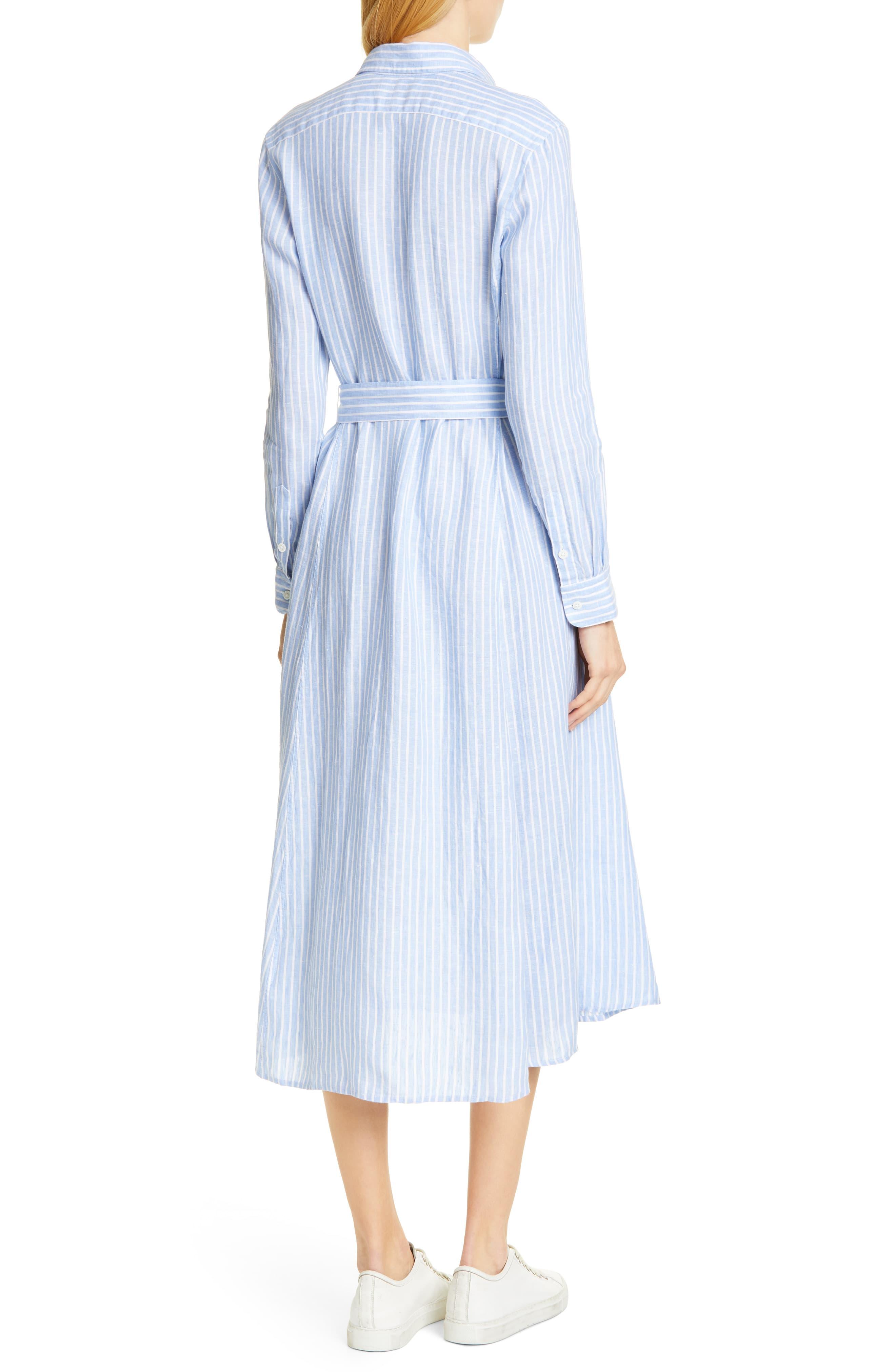 ralph lauren white shirt dress