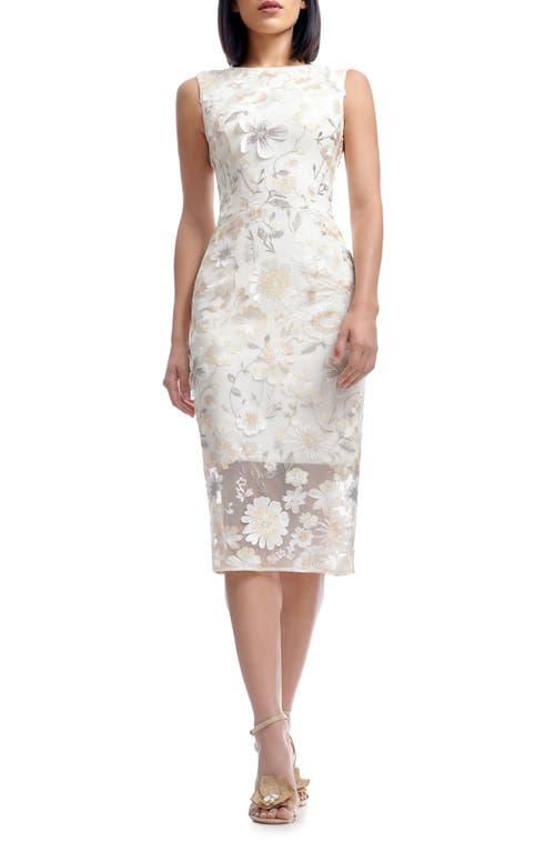 navy floral lace dress Lizzie Midi in Navy Floral Lace main image 0