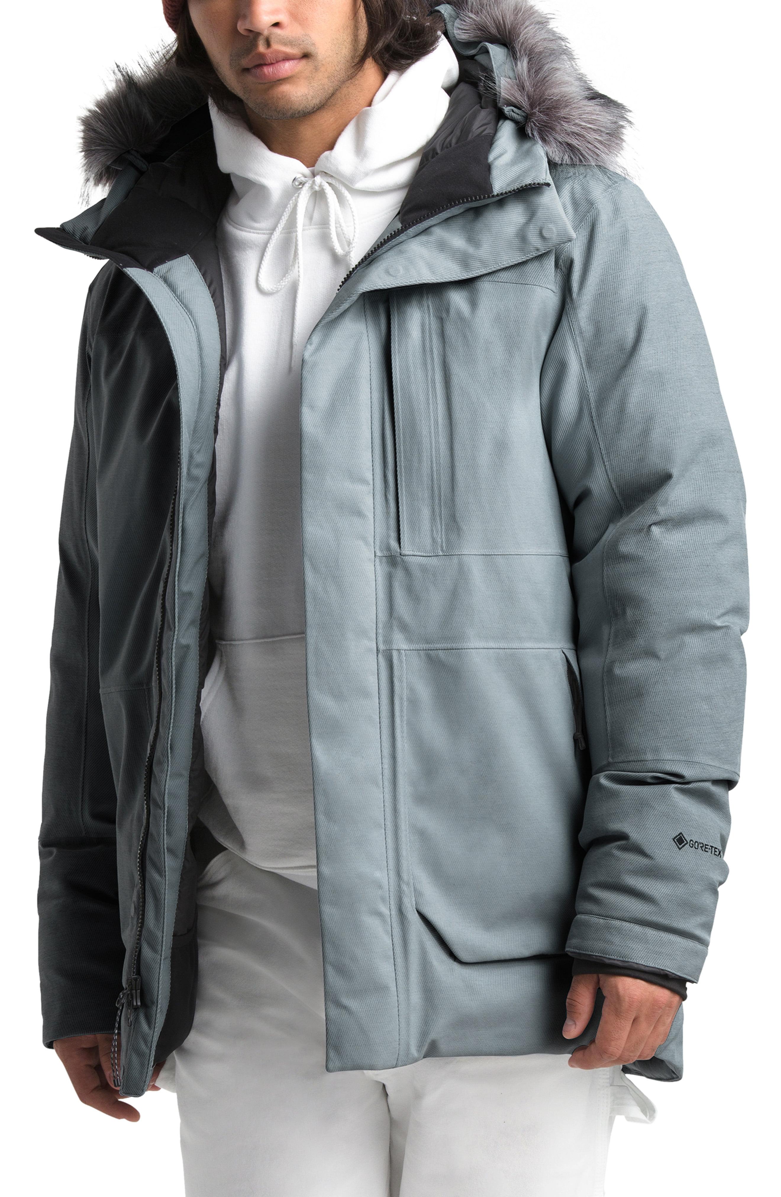 The North Face Defdown Gtx Ii Down Jacket in Mid Grey (Gray) for Men - Lyst