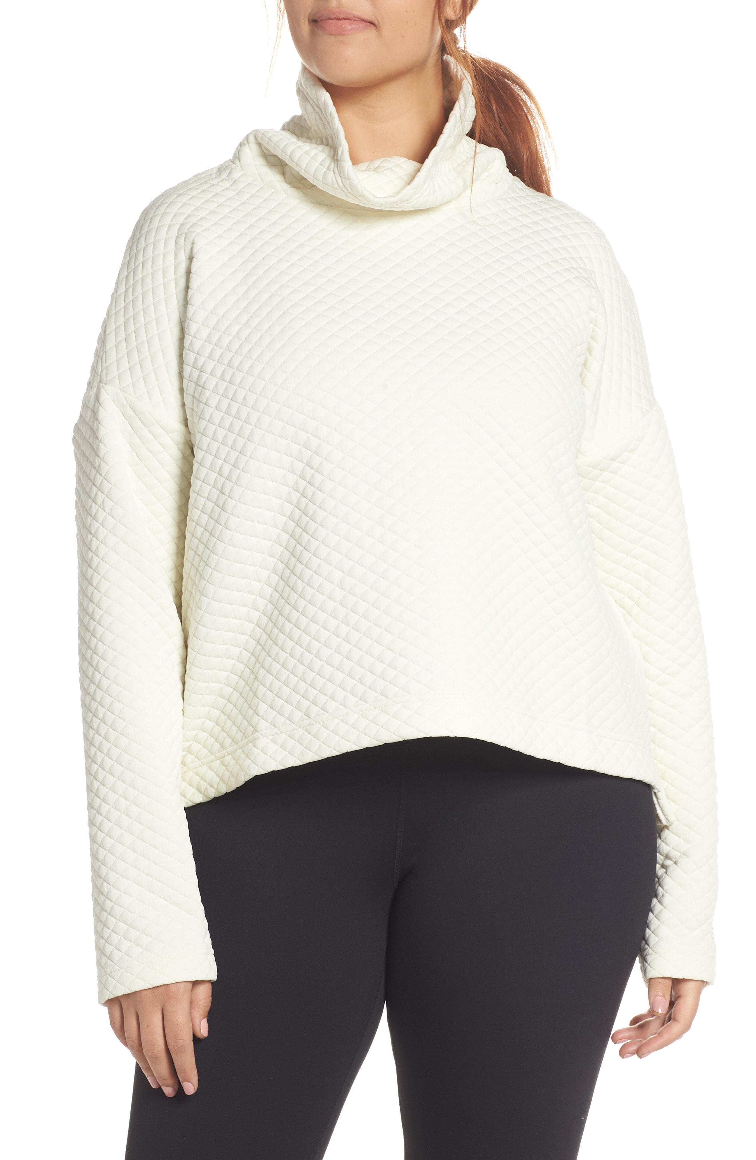 new balance funnel neck sweatshirt