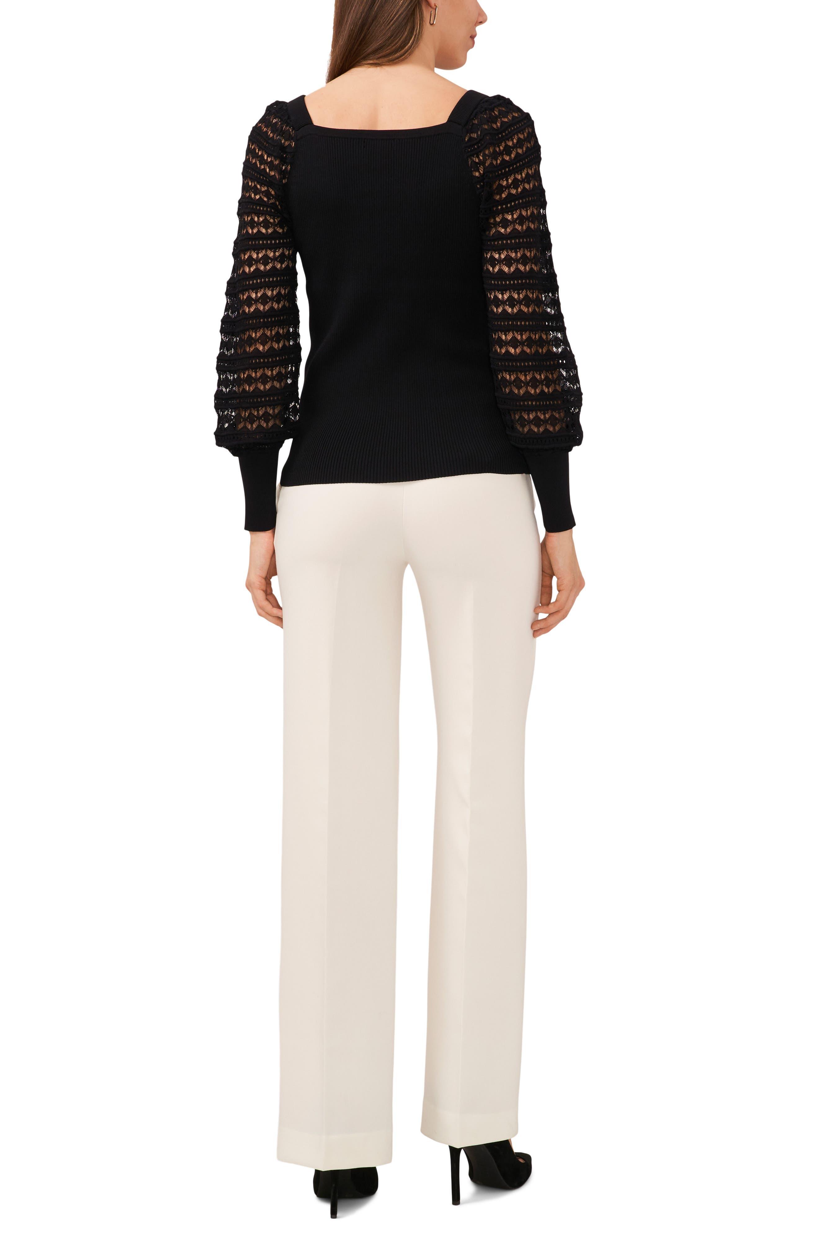 Halogen black outlet sweater