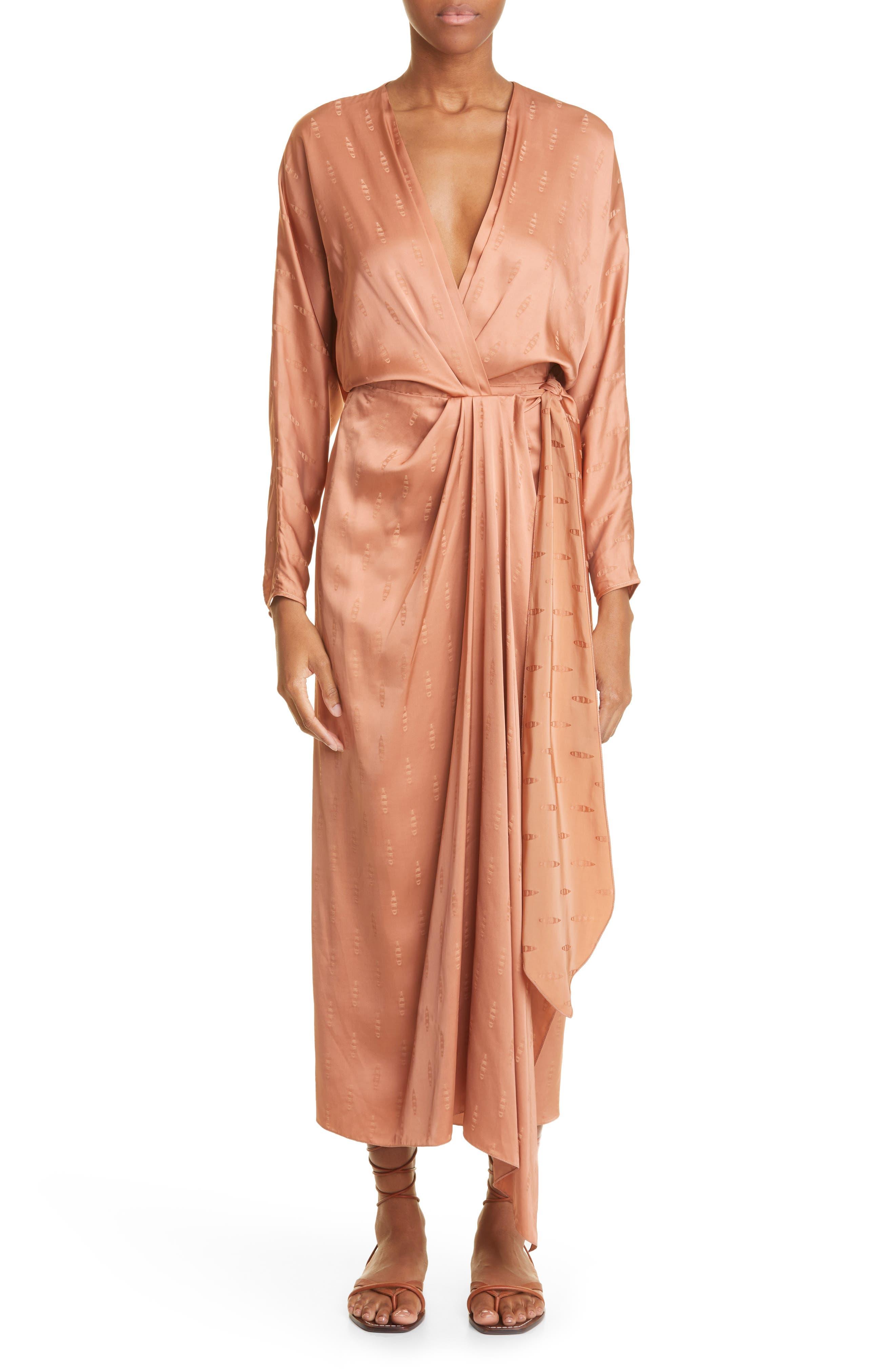 johanna formal convertible ties satin dress