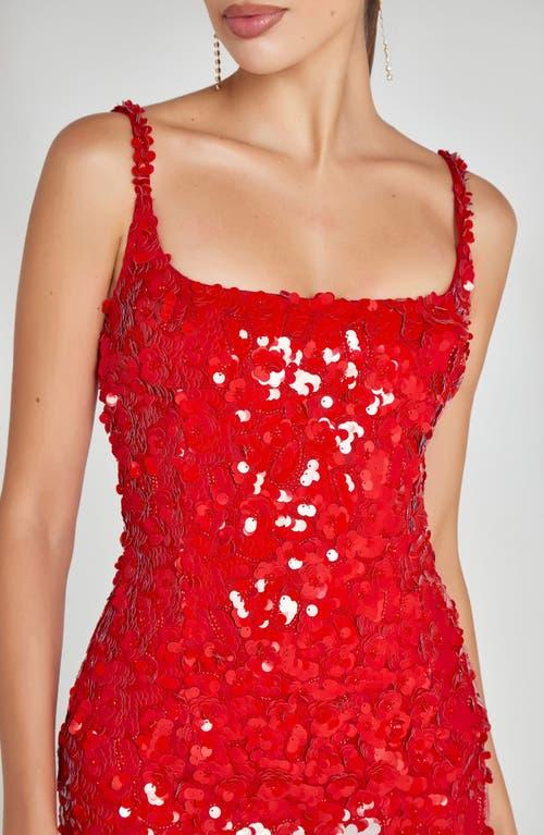 karlie sequin a line dress Caitlyn Formal Glitter Sequin Tulle A-Line Dress main image 0