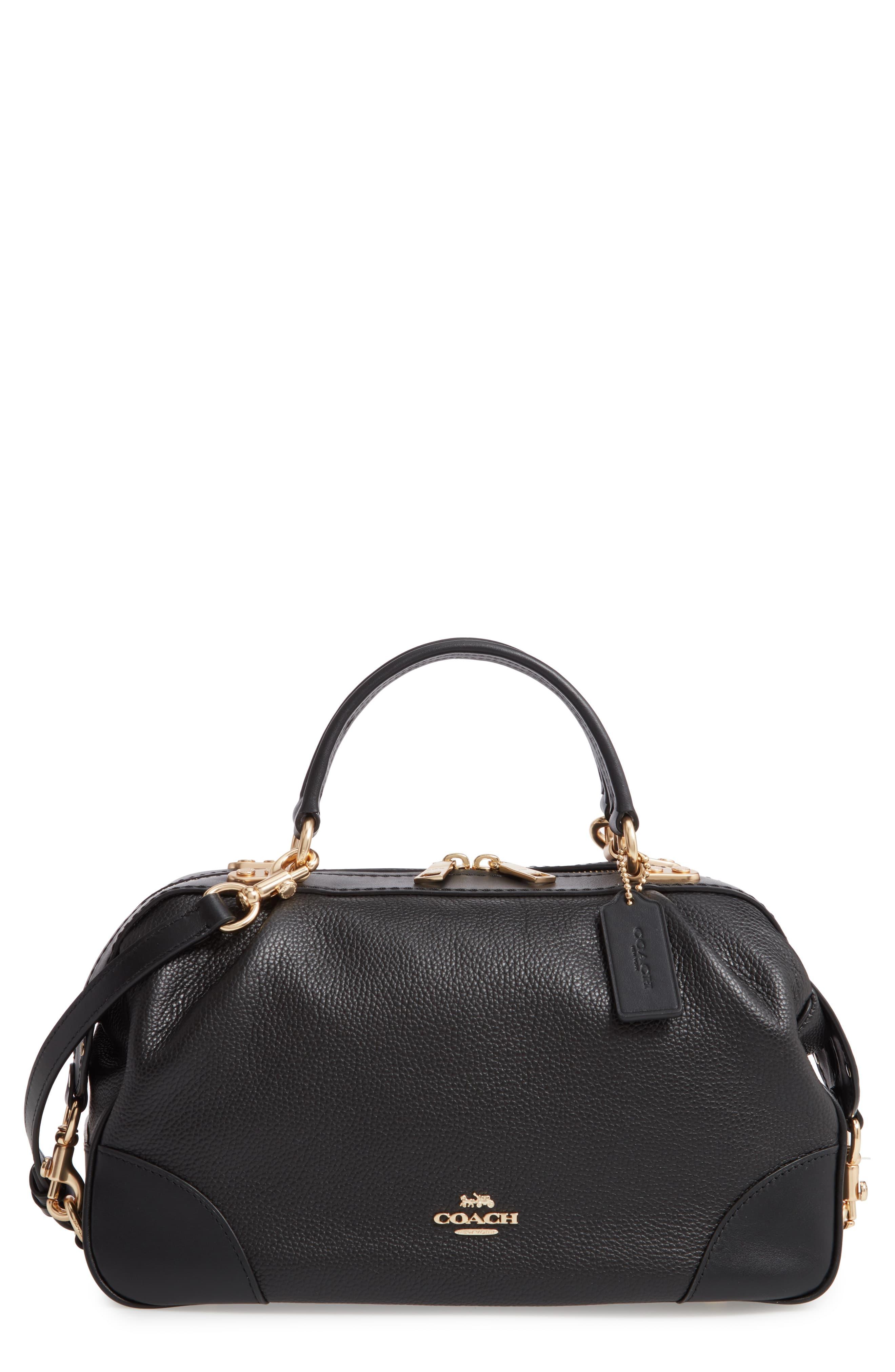 coach aidy leather satchel