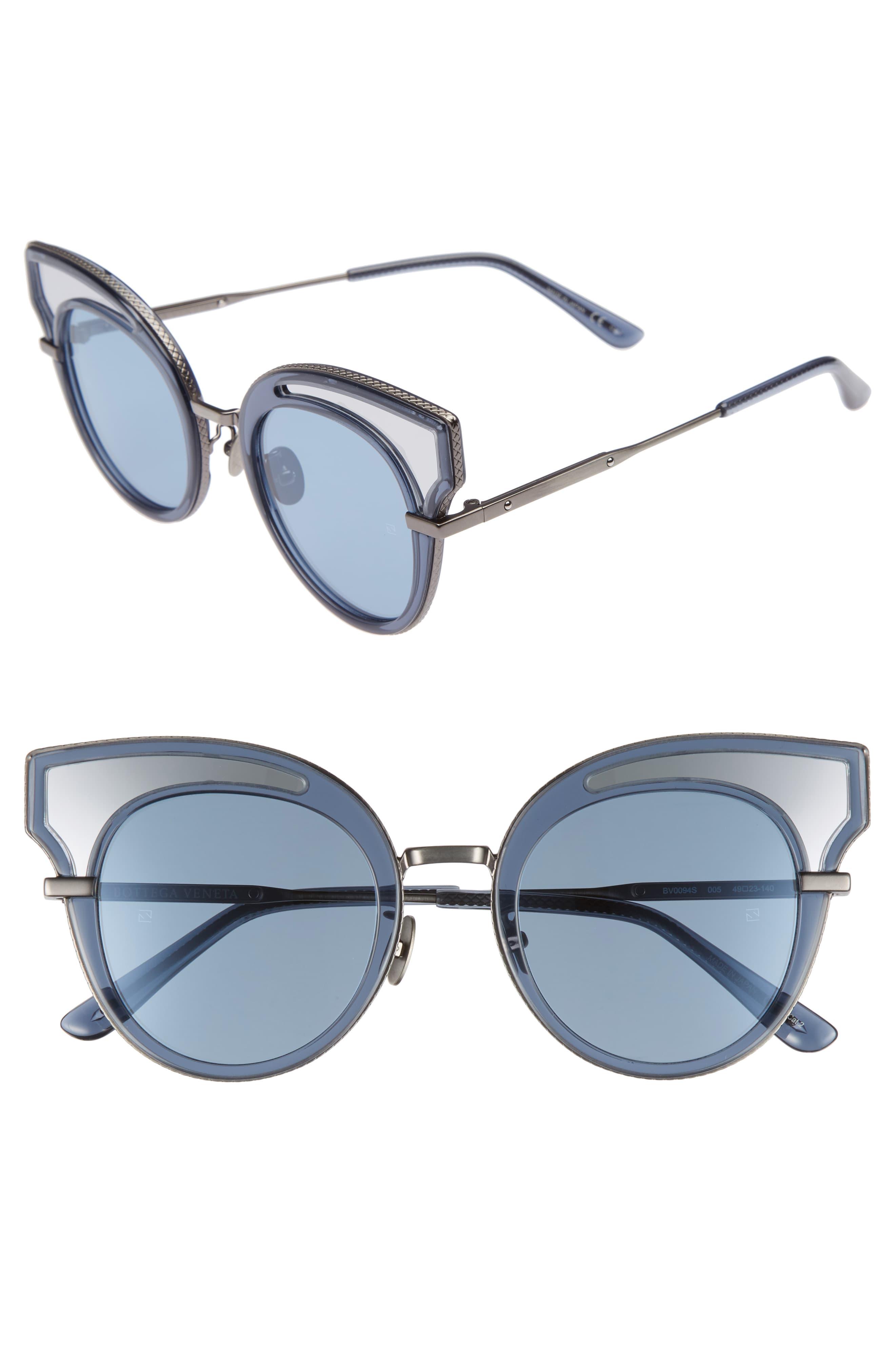 bottega veneta blue sunglasses