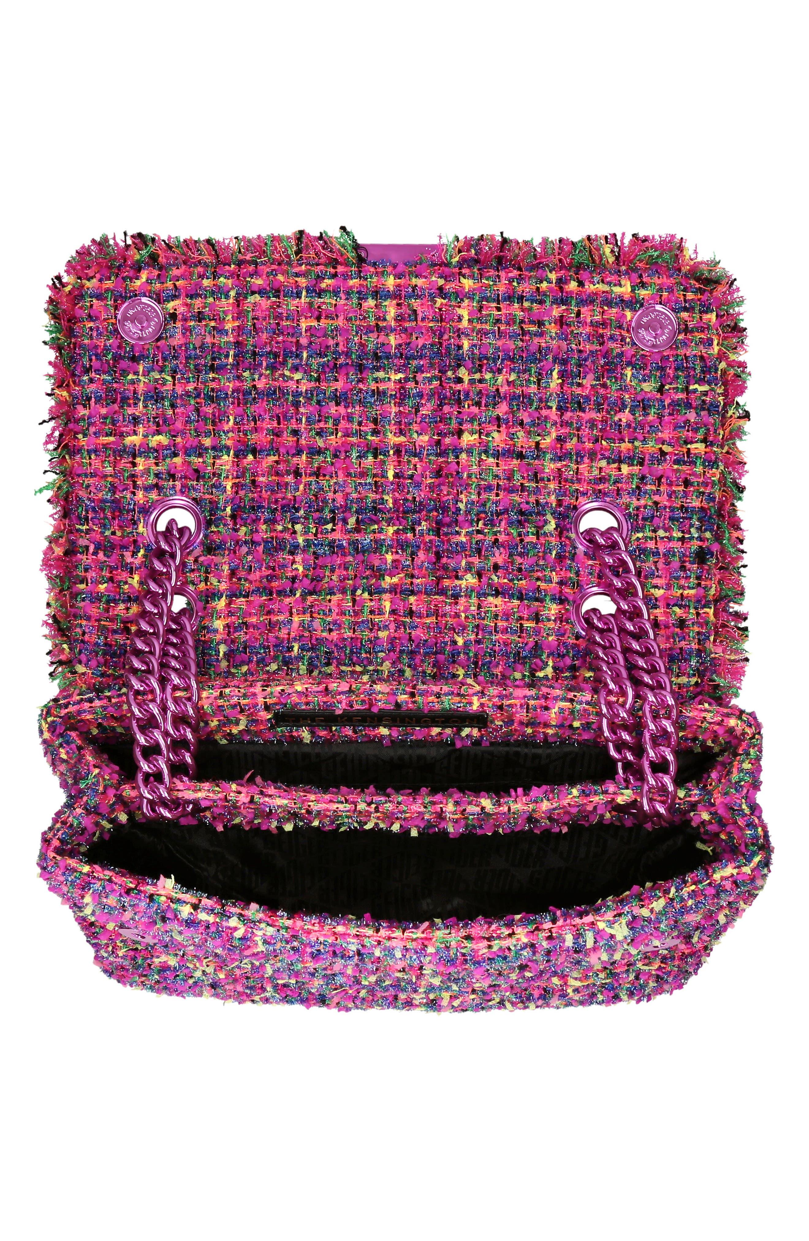 Large kensington tweed shoulder bag outlet