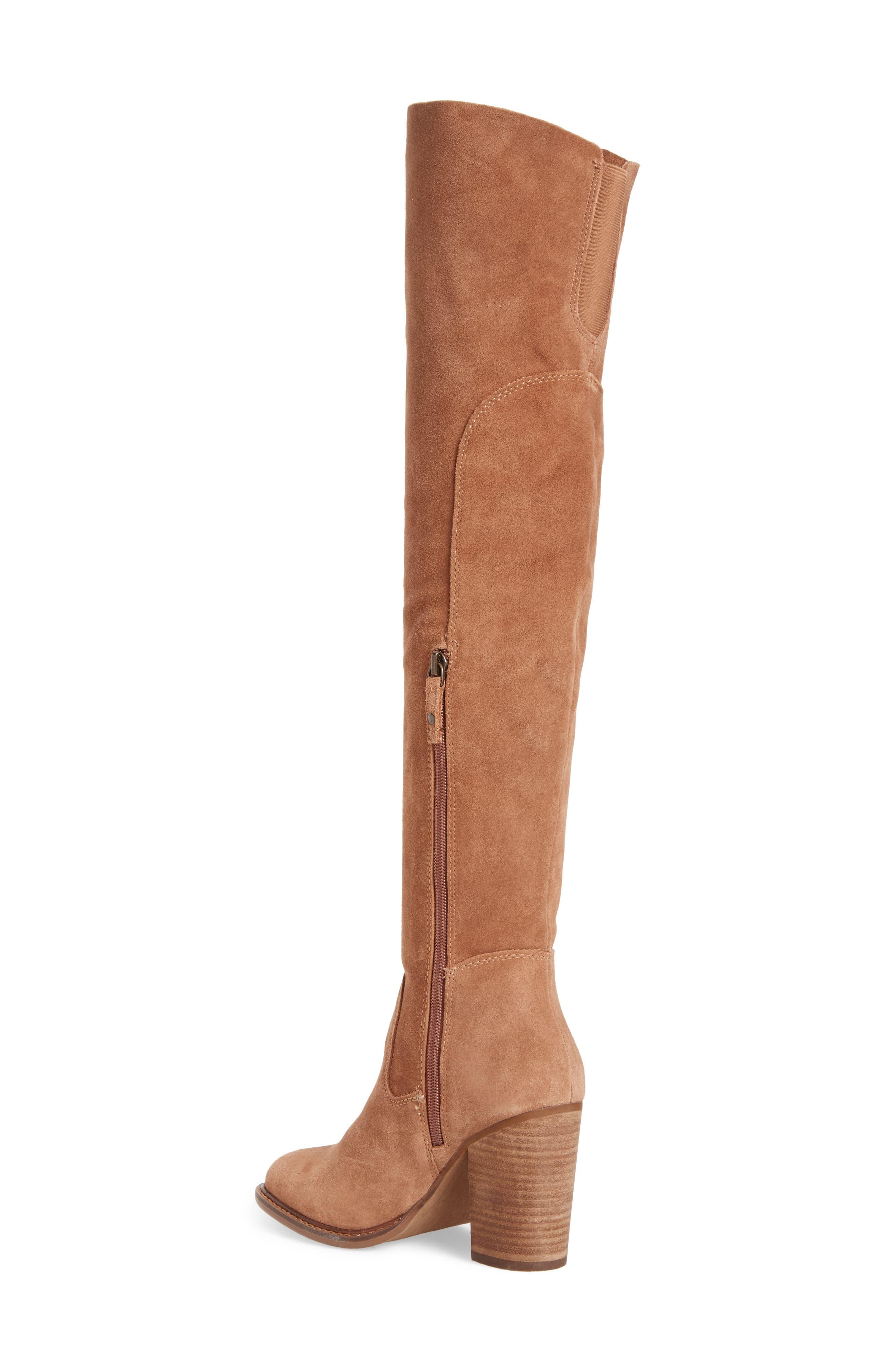 kelsi dagger over the knee leather boots