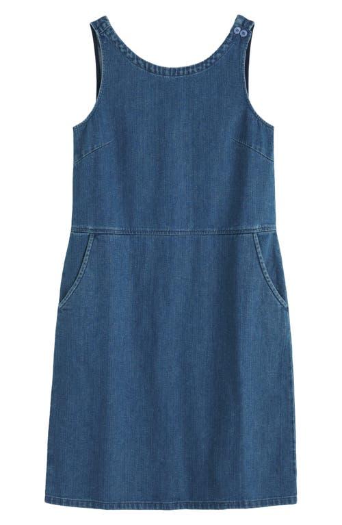 white christmas dresses Seasalt Women's Wightwick Midi Dress In Mid Indigo Wash — Maple Gifts