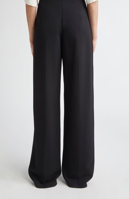 FFORME Fara Bonded Crepe Straight Leg Pants in Black Lyst - Main Image