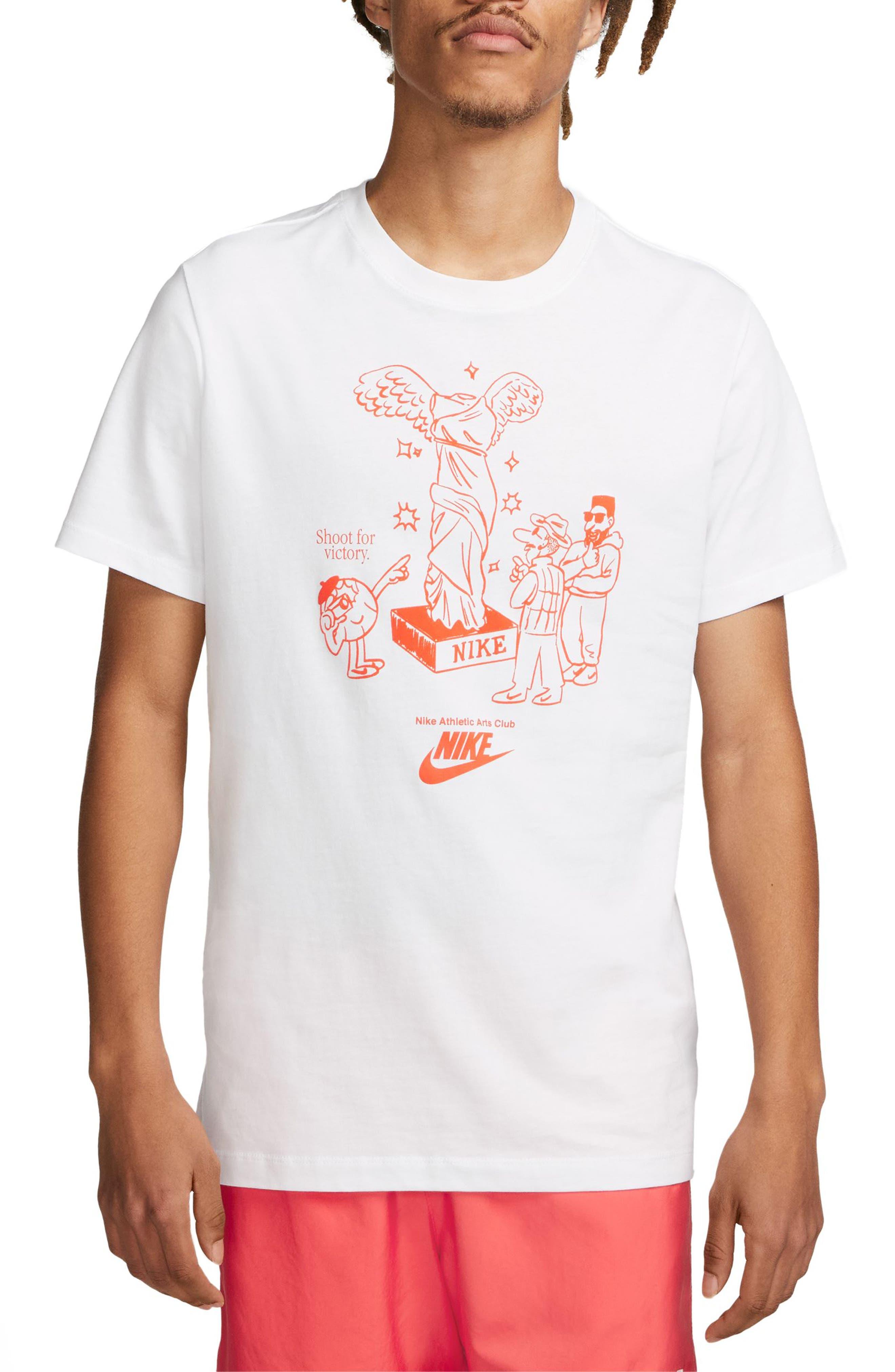 Nike Art Is Sport Graphic T-shirt in White for Men | Lyst