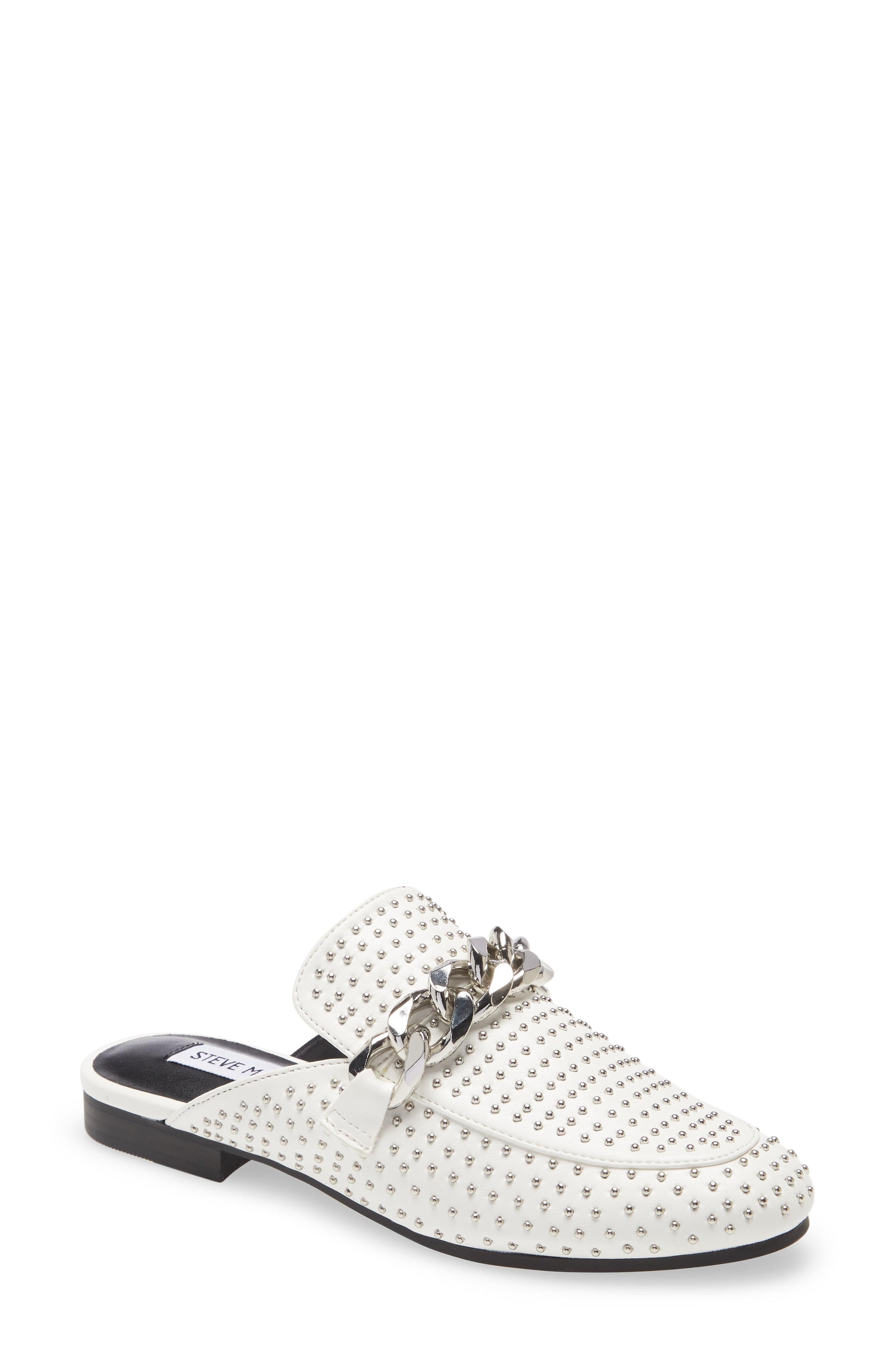 Steve Madden Keller Studded Chain Mule 