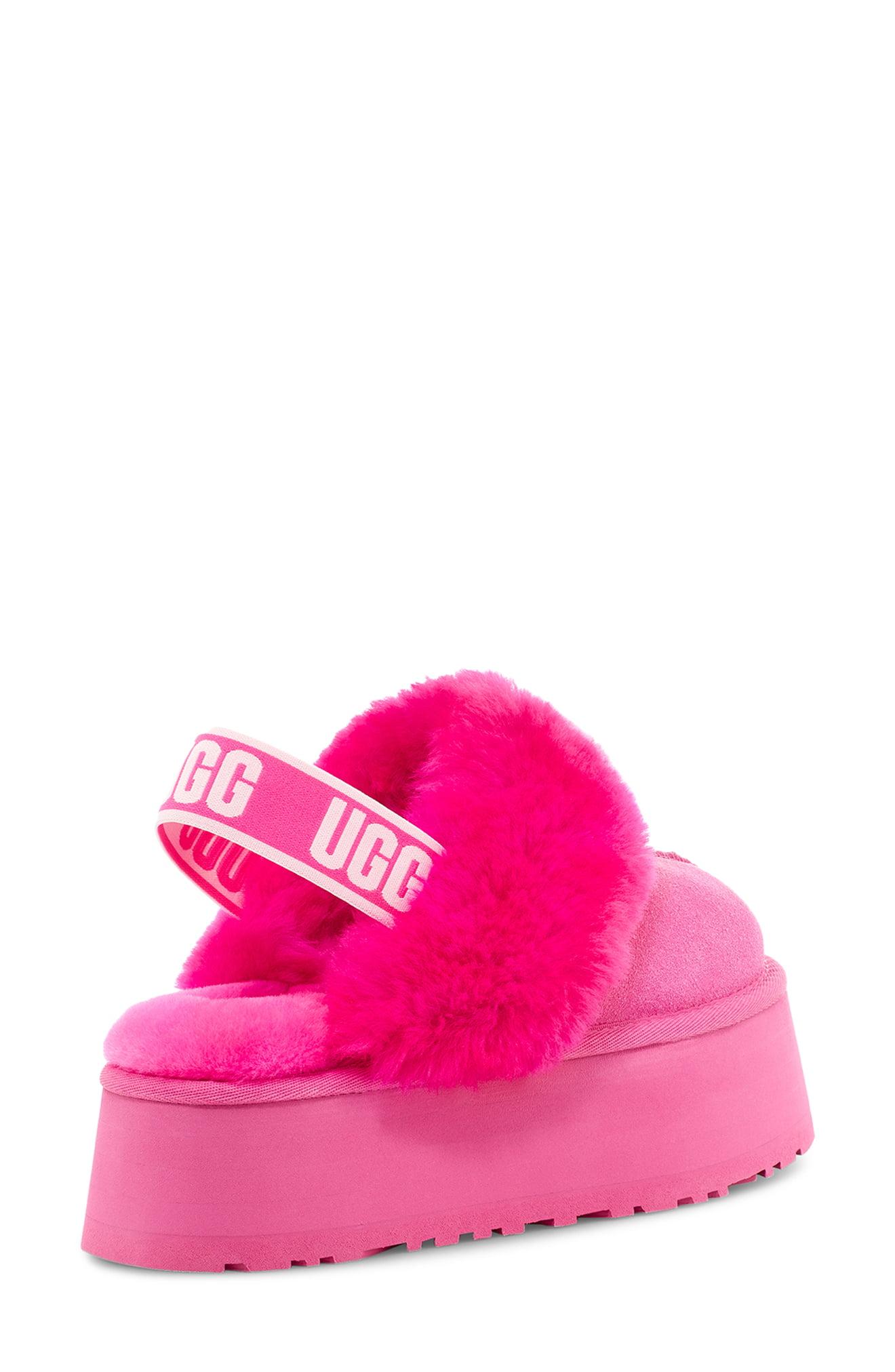 UGG Funkette Slipper in Pink | Lyst