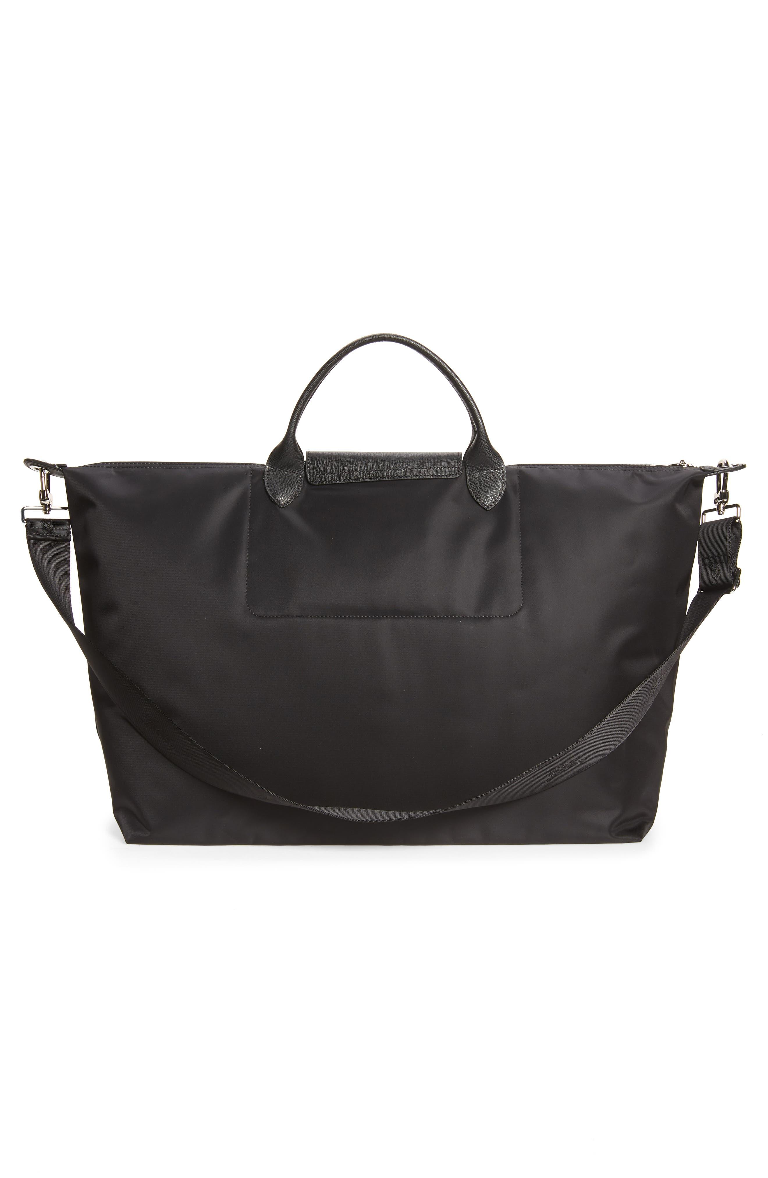 Longchamp Le Pliage Neo 18-inch Nylon Travel Bag in Black | Lyst