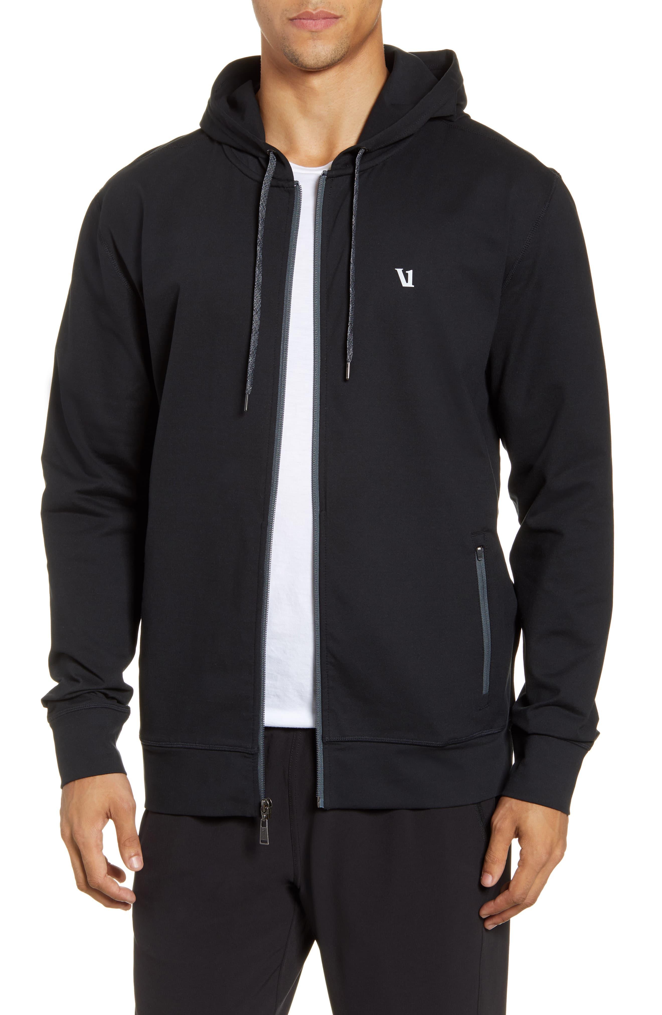 Vuori Jackson Slim Fit Hoodie in Black for Men Lyst