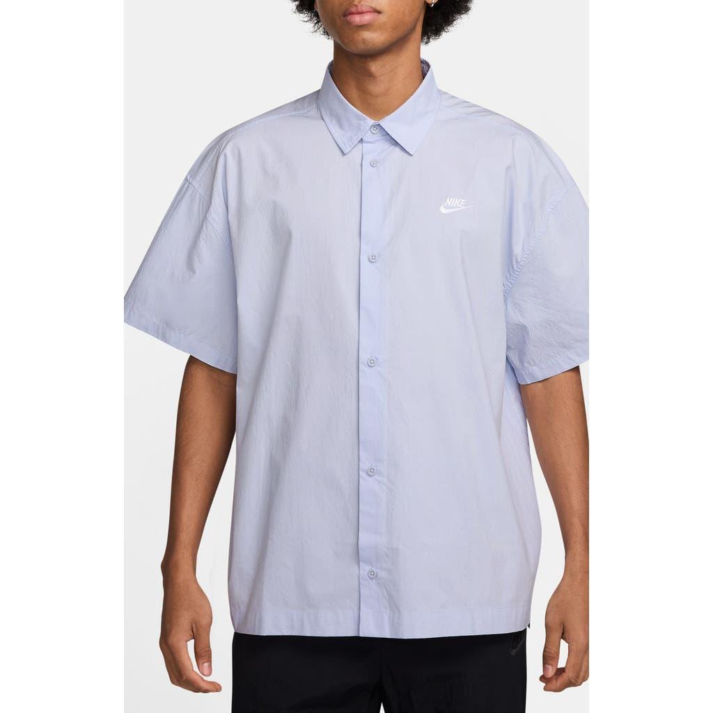 nike short sleeve button up