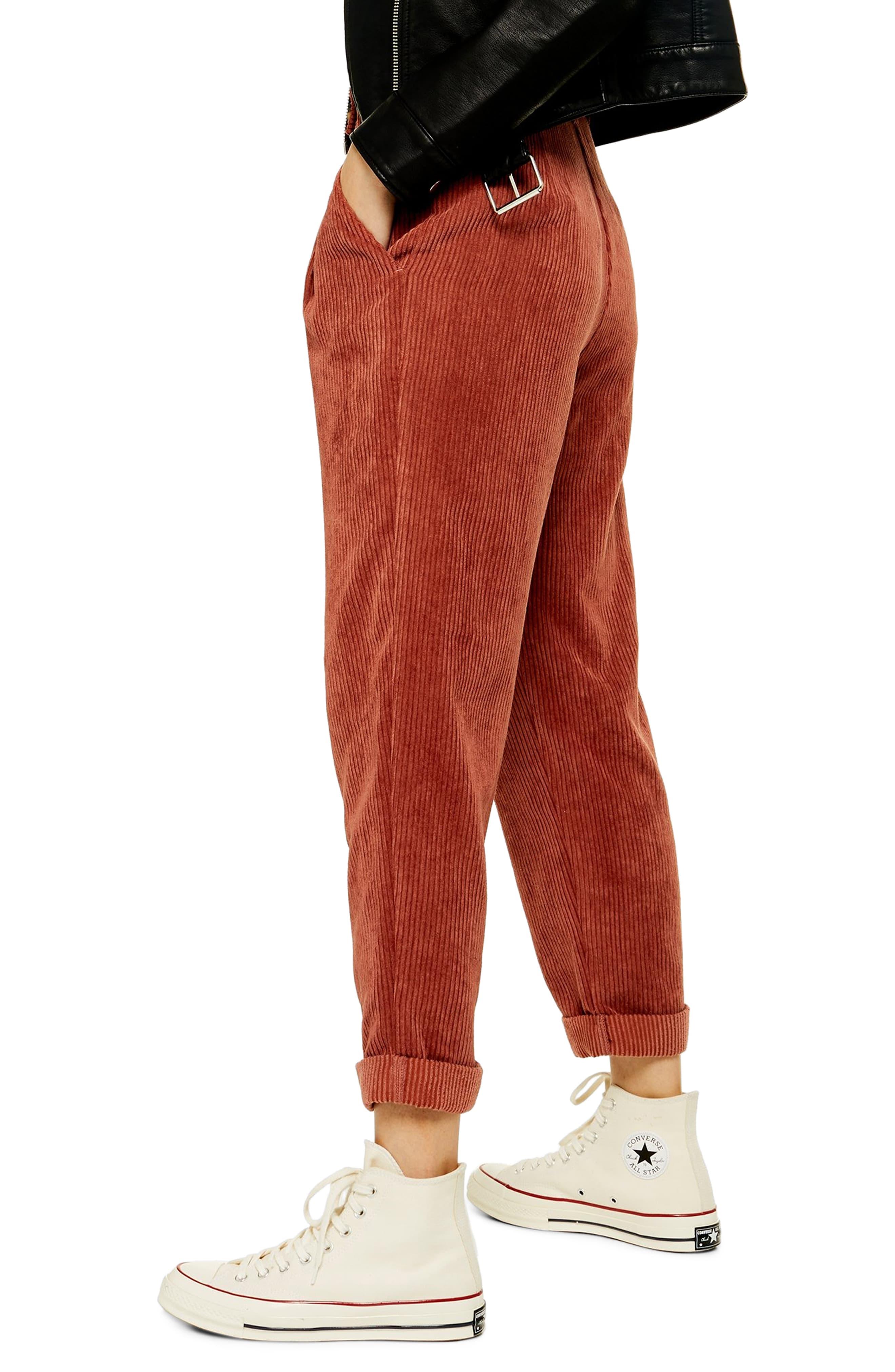 topshop pink cord trousers