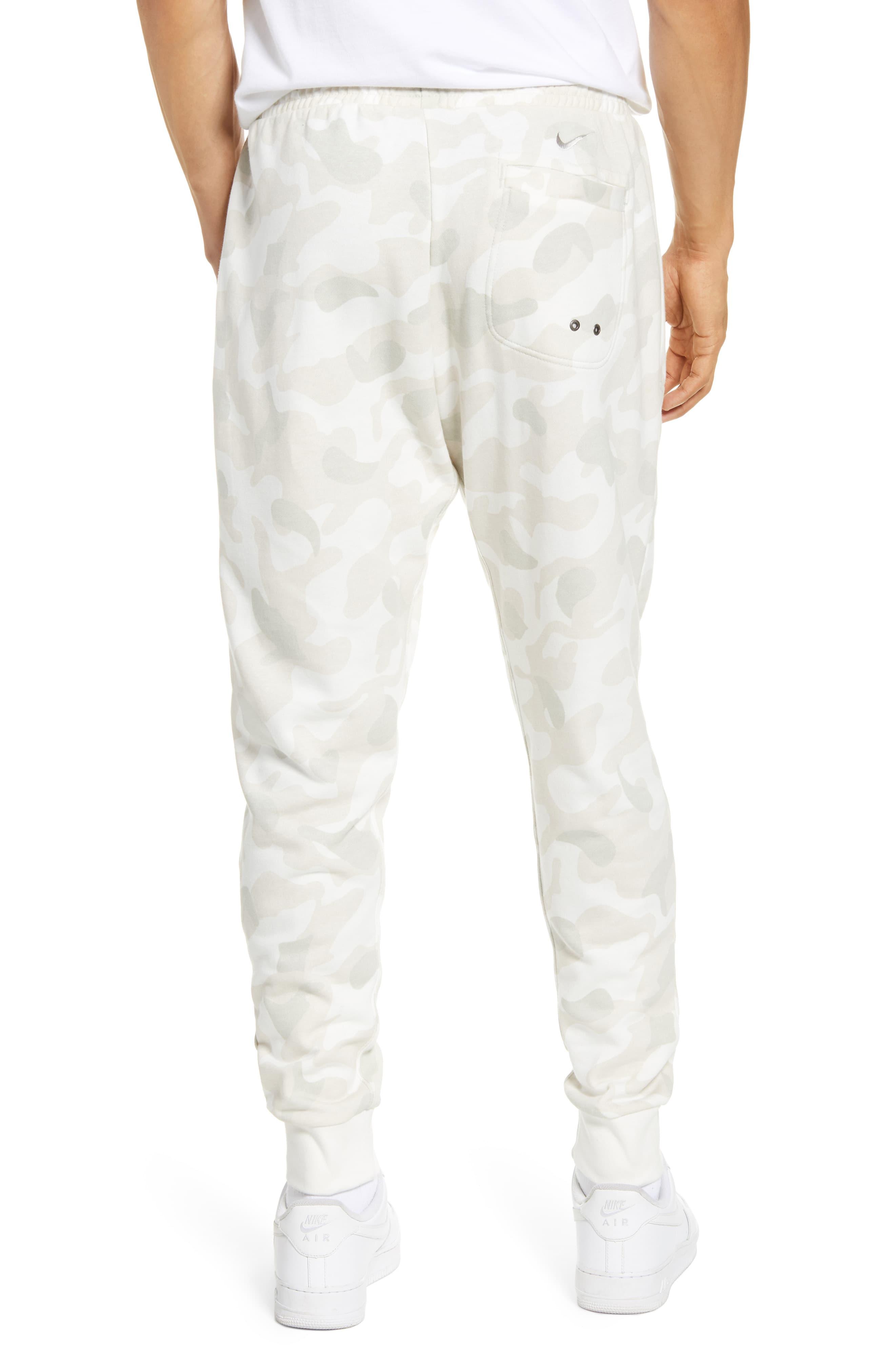 nike foundation french terry track pants