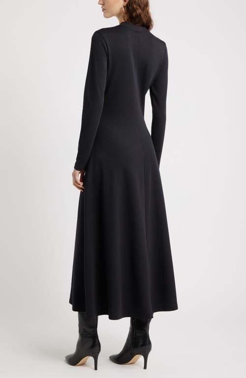 Long Sleeve Nordstrom Black Long Dress Evening Gown Nordstrom - Main Image