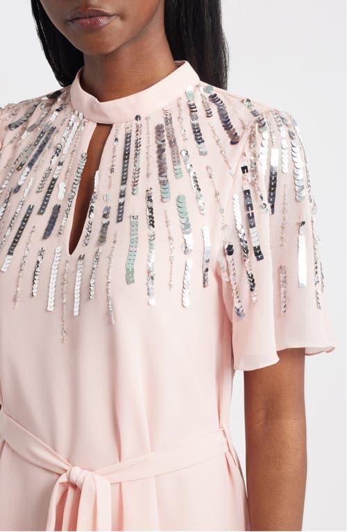 lipsy sequin wrap dress Lipsy London Women Long Sleeve Hand Embellished Sequin Wrap Mini Shift Dress 34 Silver: Buy Online at Best Price in Egypt