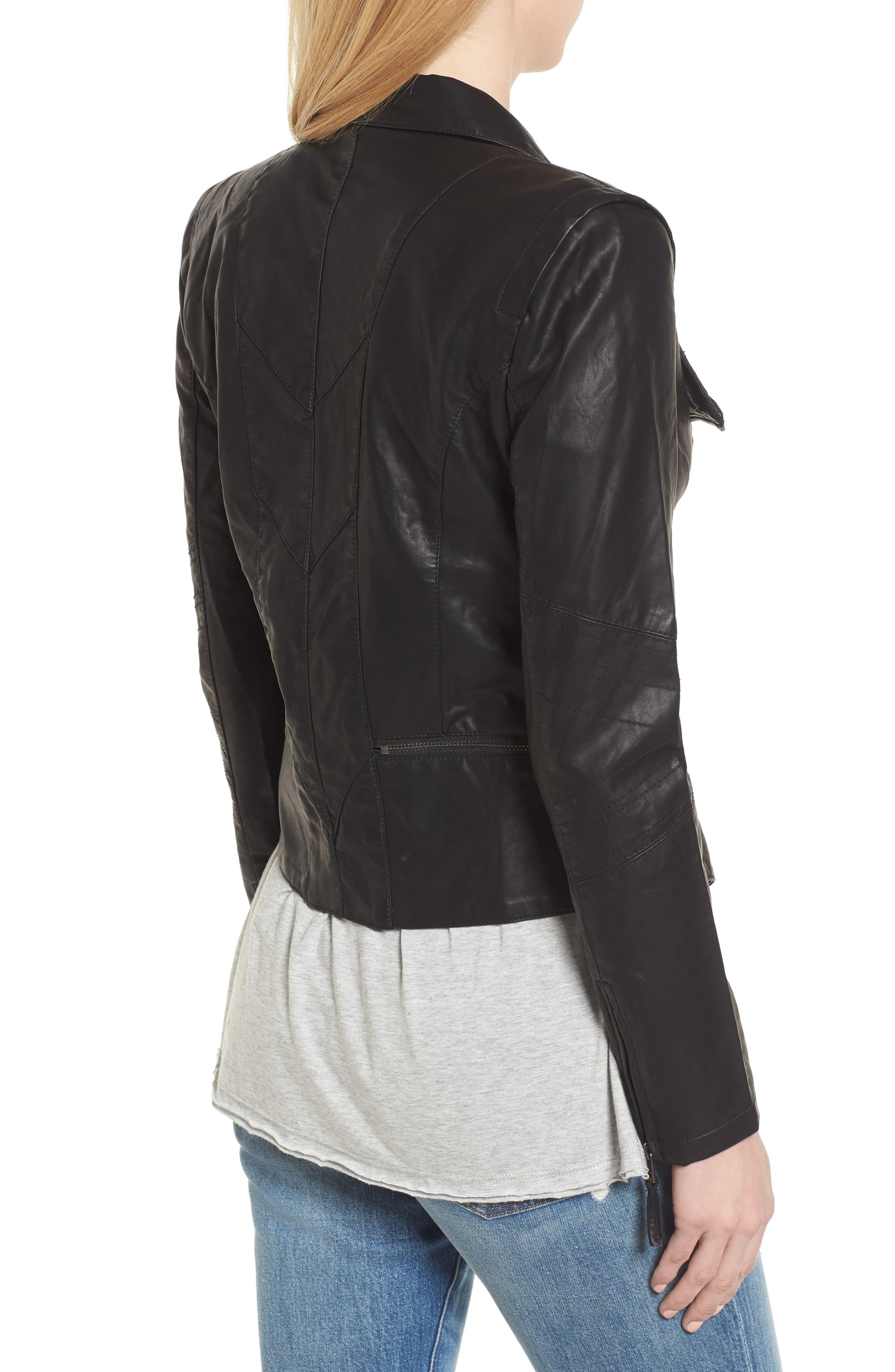 Blank NYC Faux Leather Jacket in Black Lyst