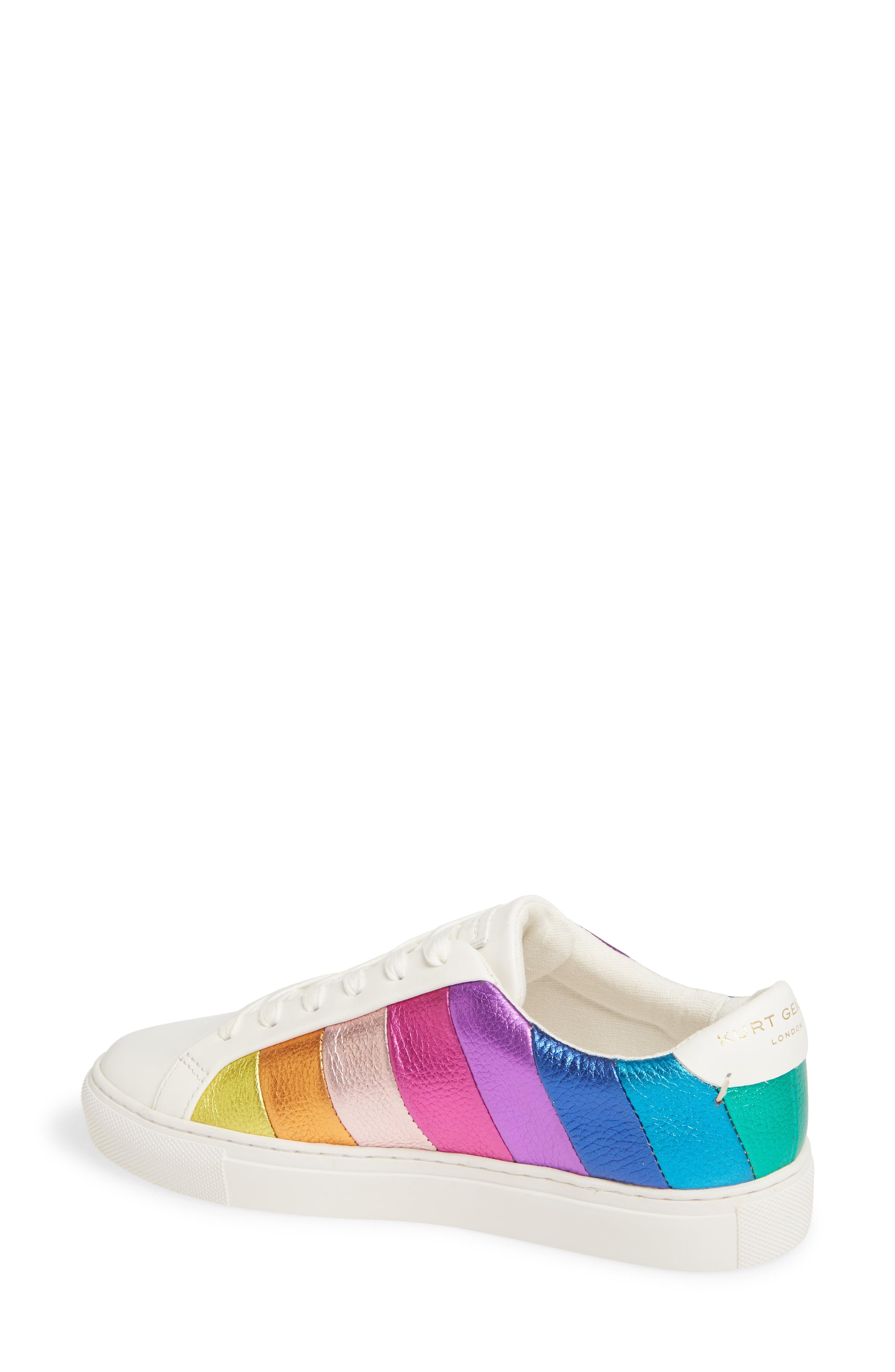 kurt geiger rainbow sneakers