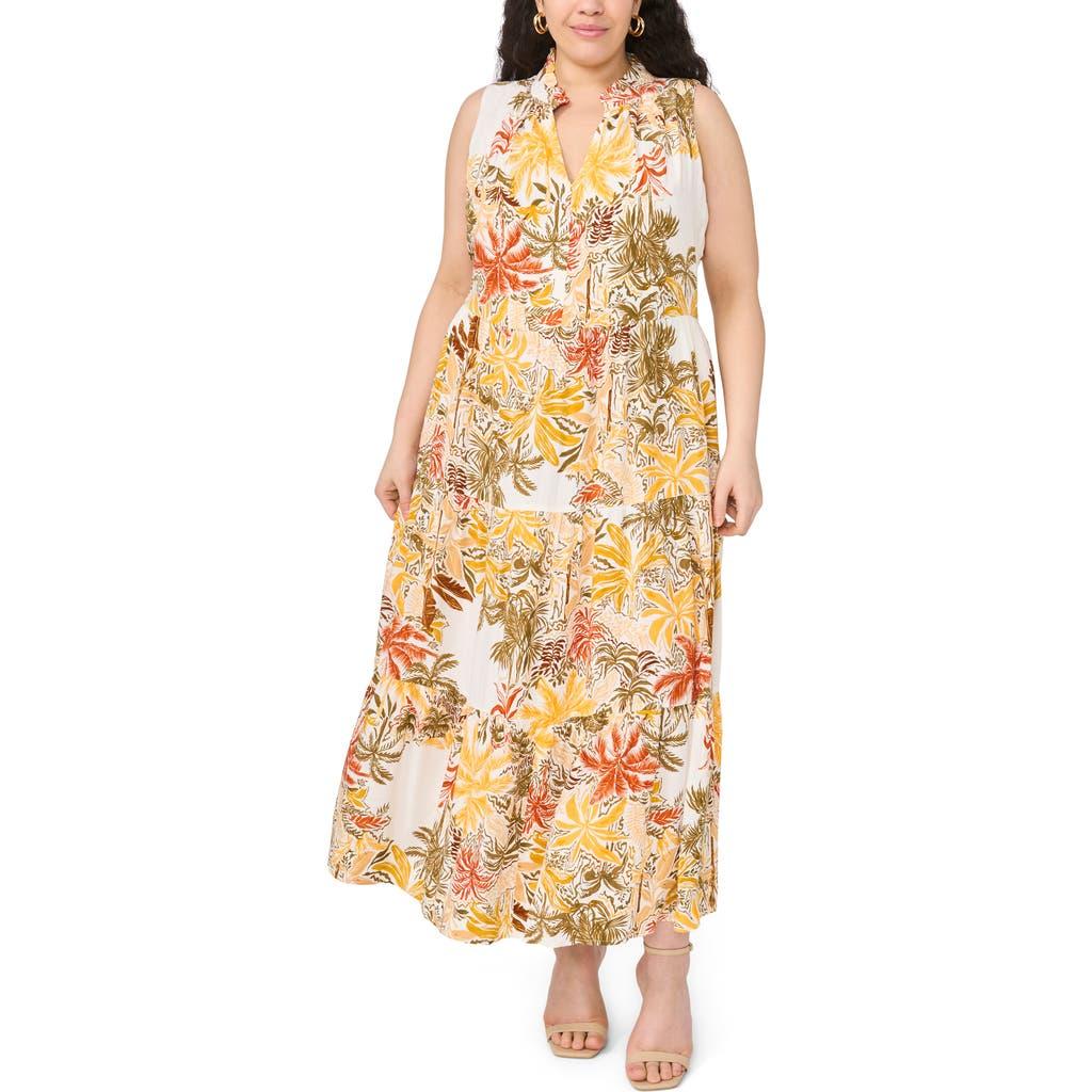 vince camuto women's metallic-print v-neck maxi dress Vince Camuto | Dresses | Vince Camuto Dress